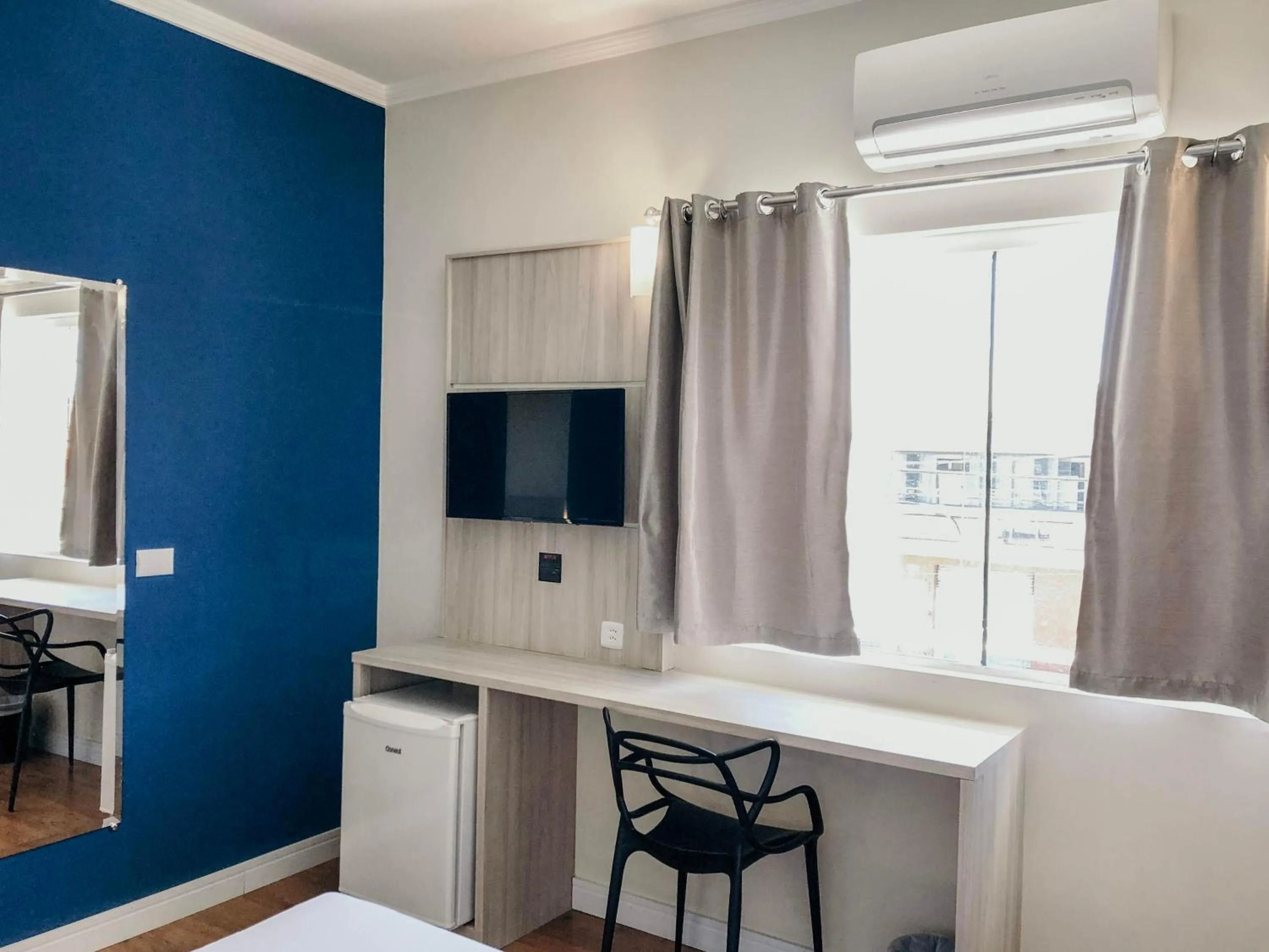 TV and multimedia, Bed in Sense Hotel Araucária