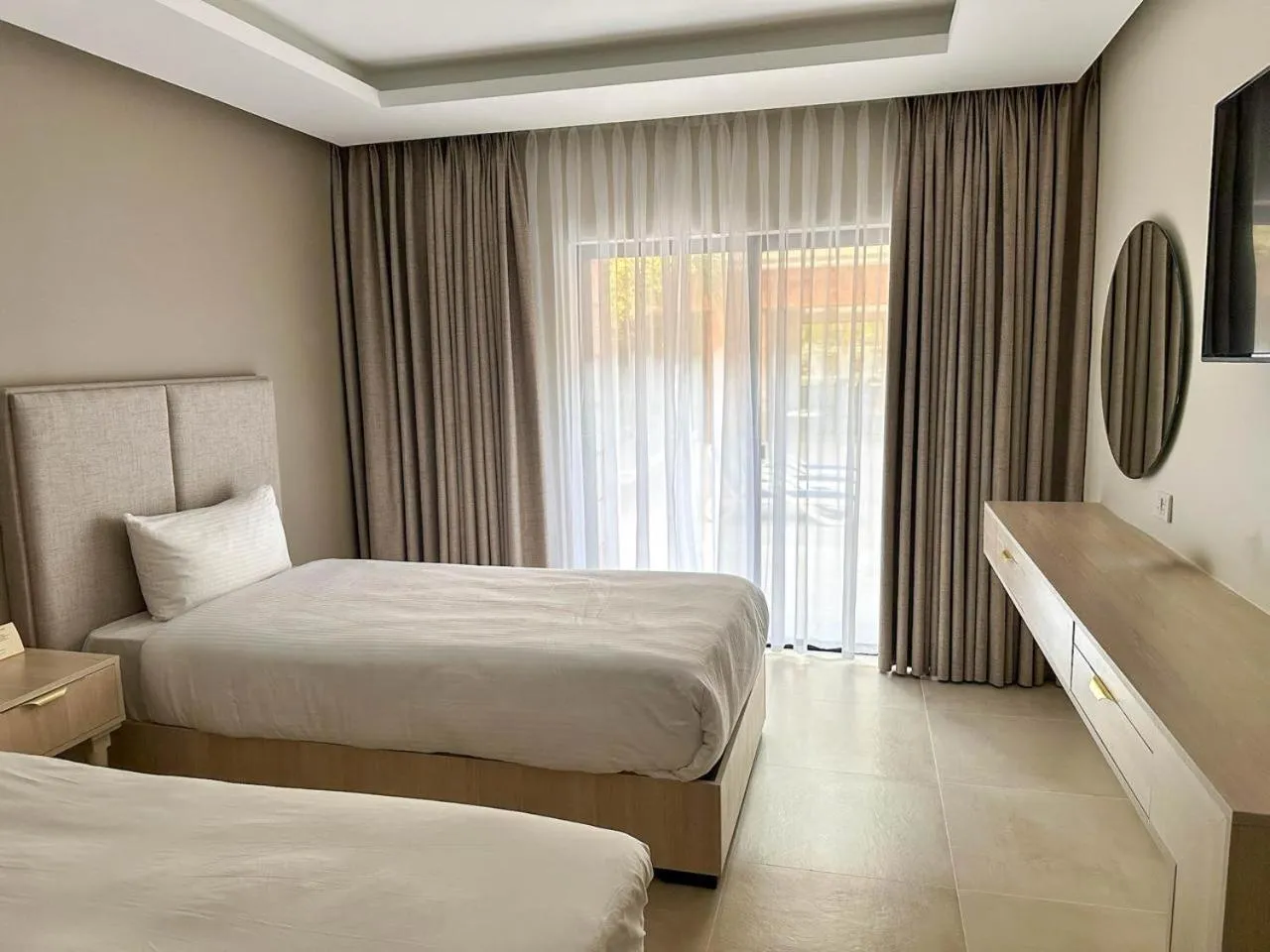 Superior Twin Room in Petra Palace Hotel