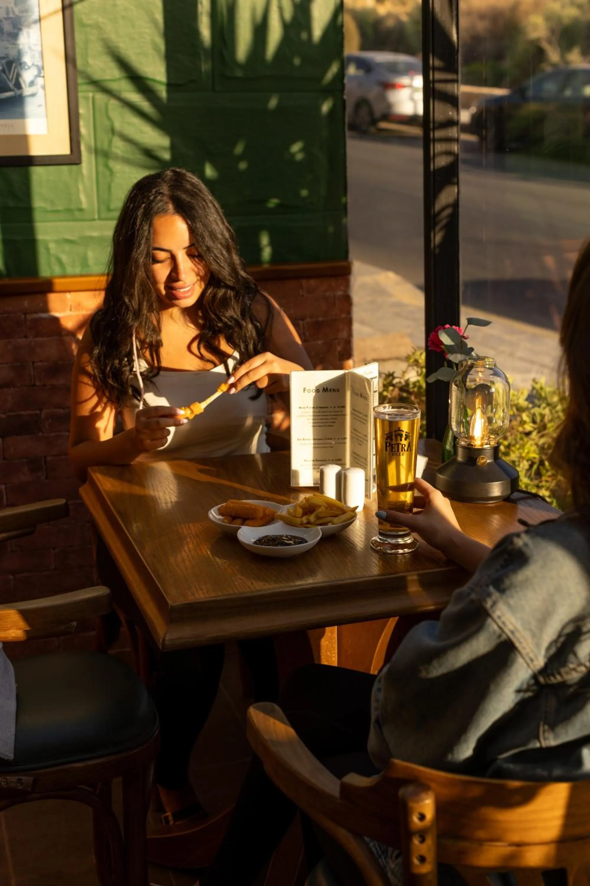 Lounge or bar in Petra Palace Hotel