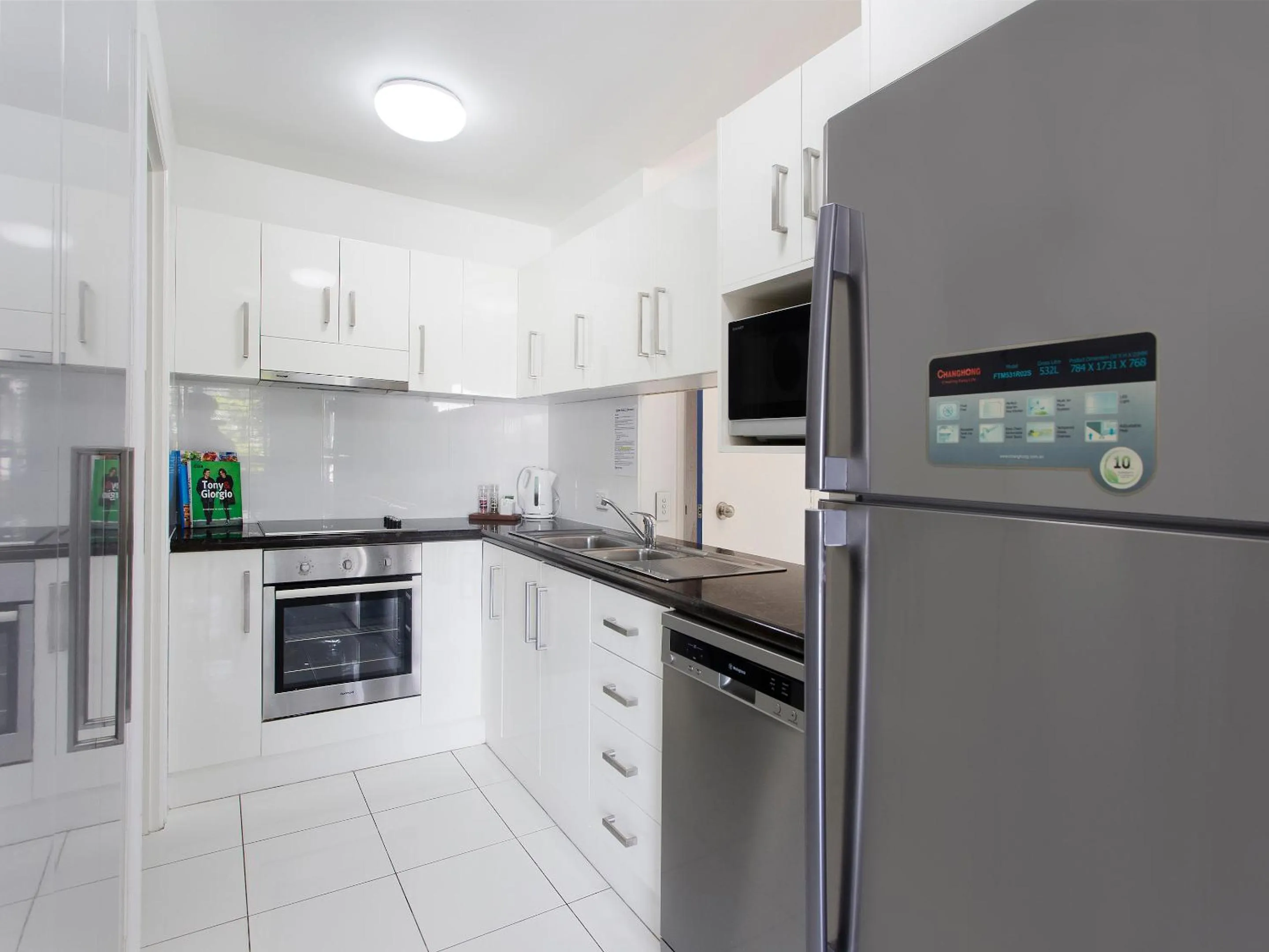 Kitchen or kitchenette in Rimini Holiday Apartments