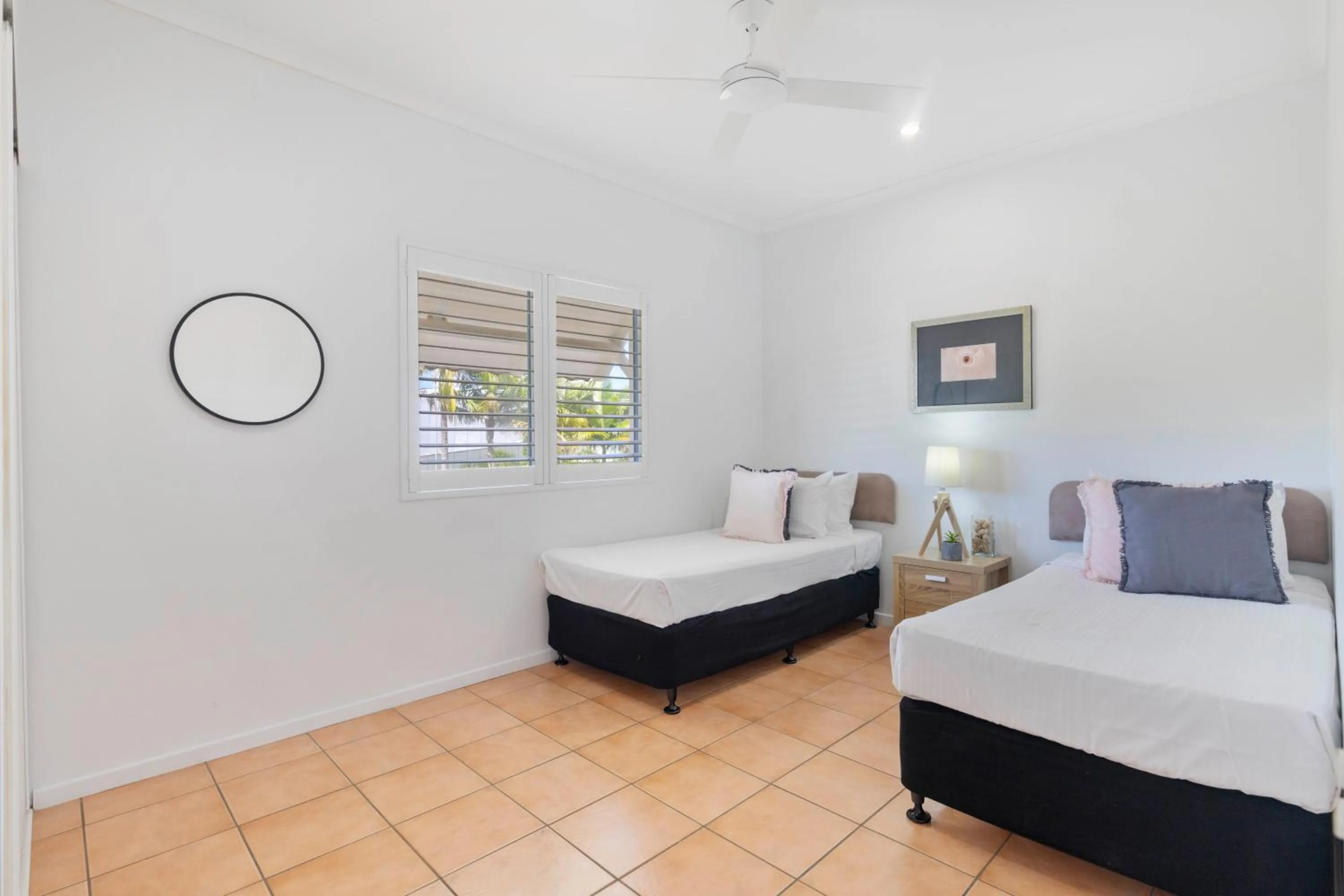 Bed in Rimini Holiday Apartments