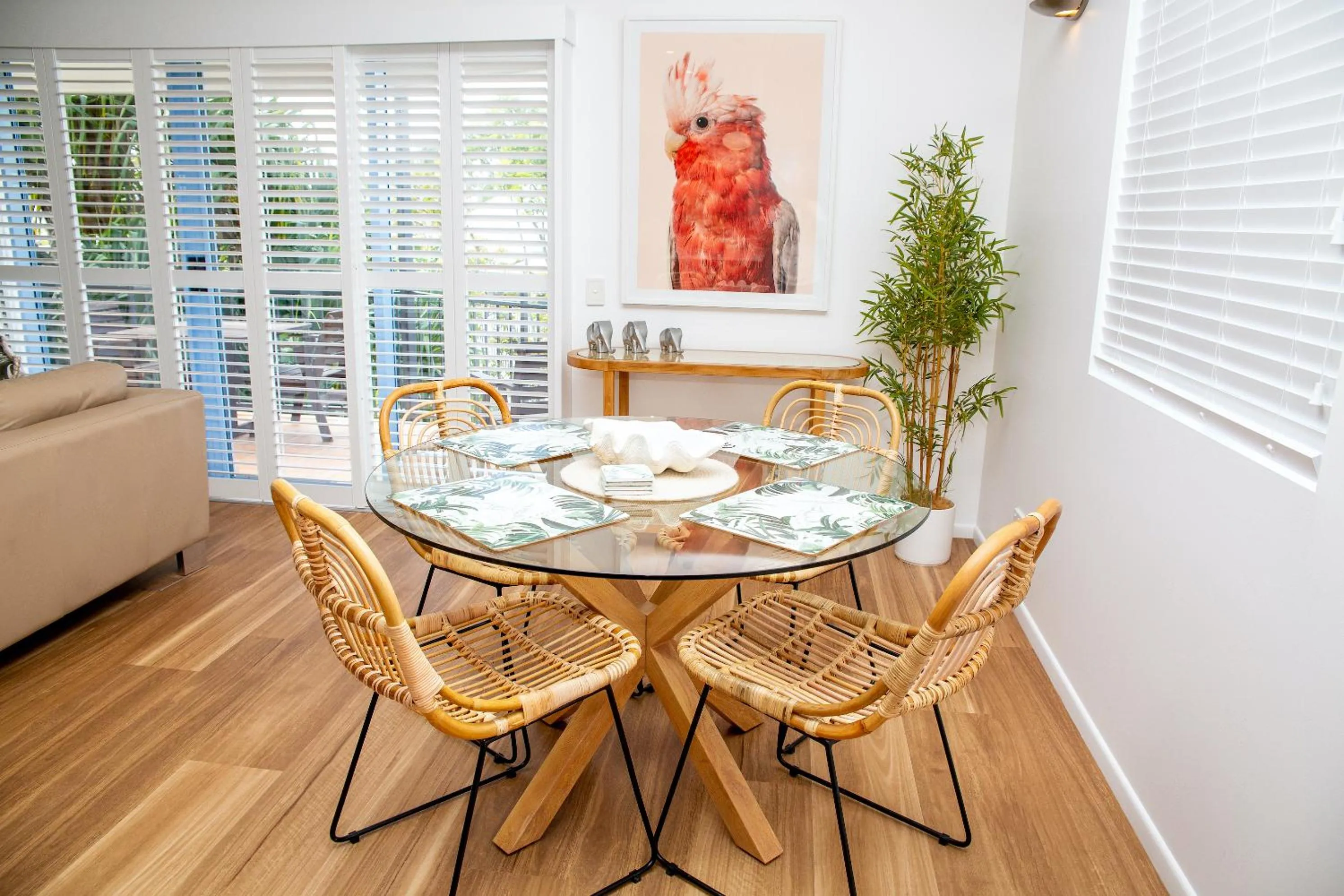 Dining area in Rimini Holiday Apartments