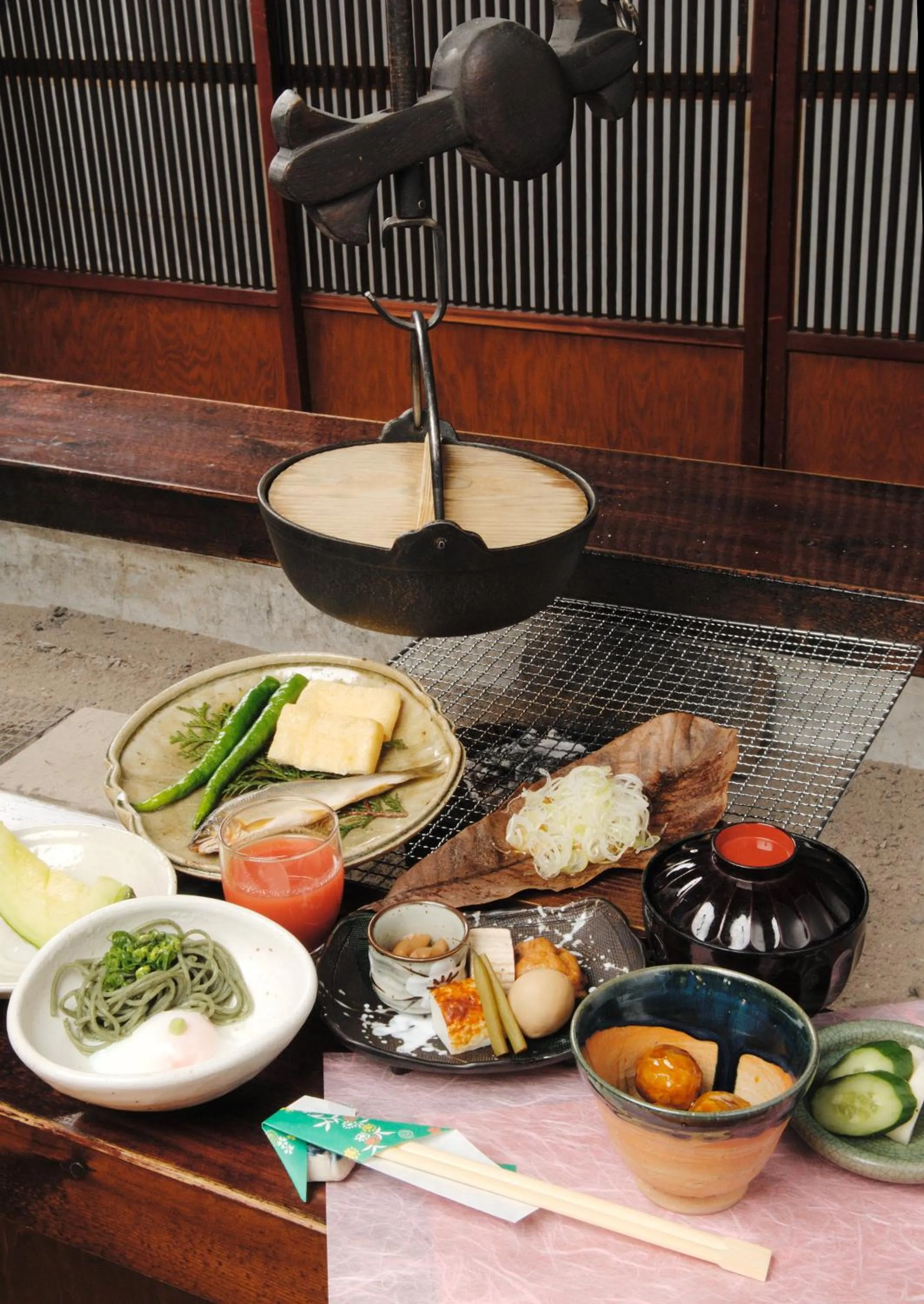 Food close-up in Katsuragi no Sato