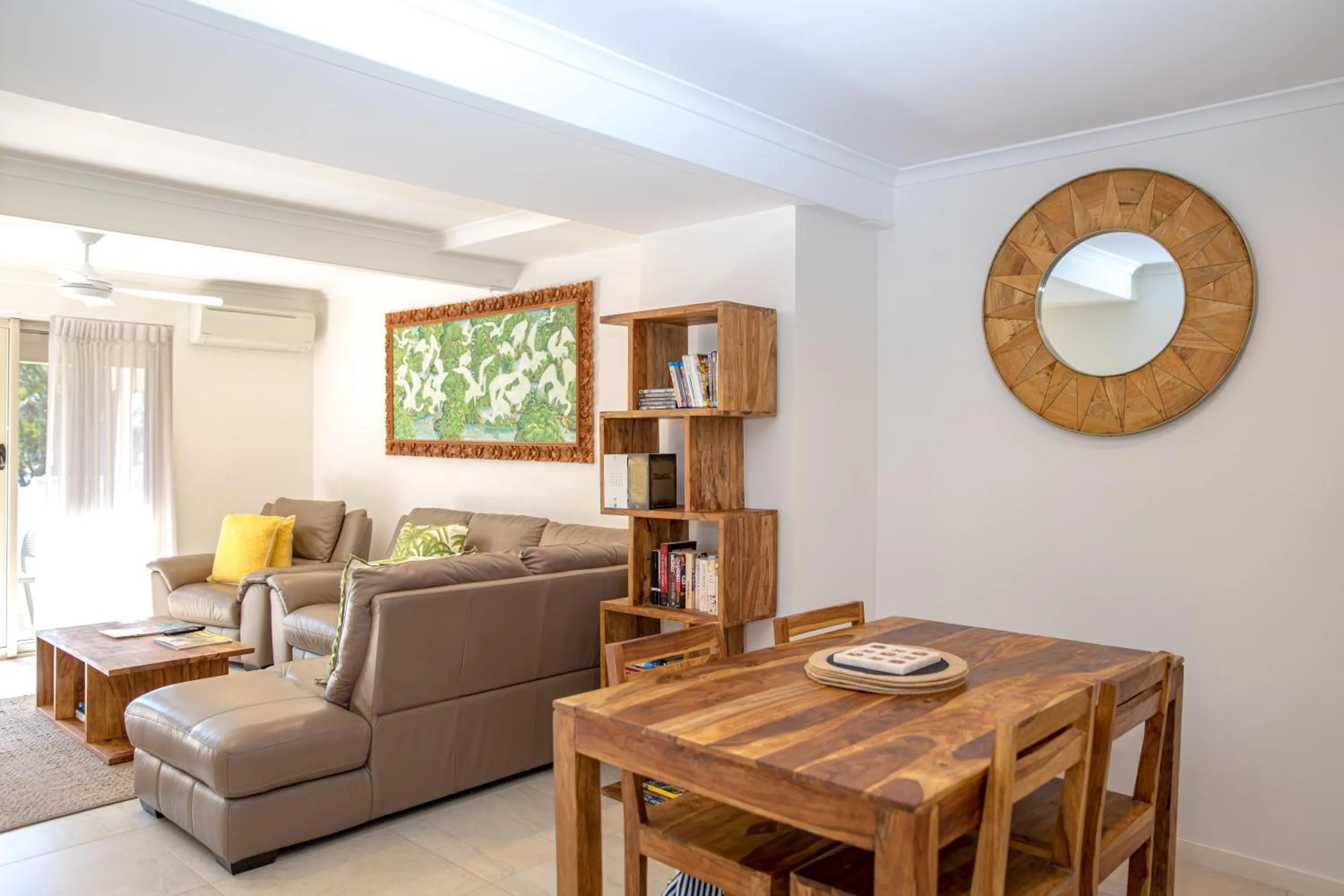 Living room in The Islander Noosa Resort