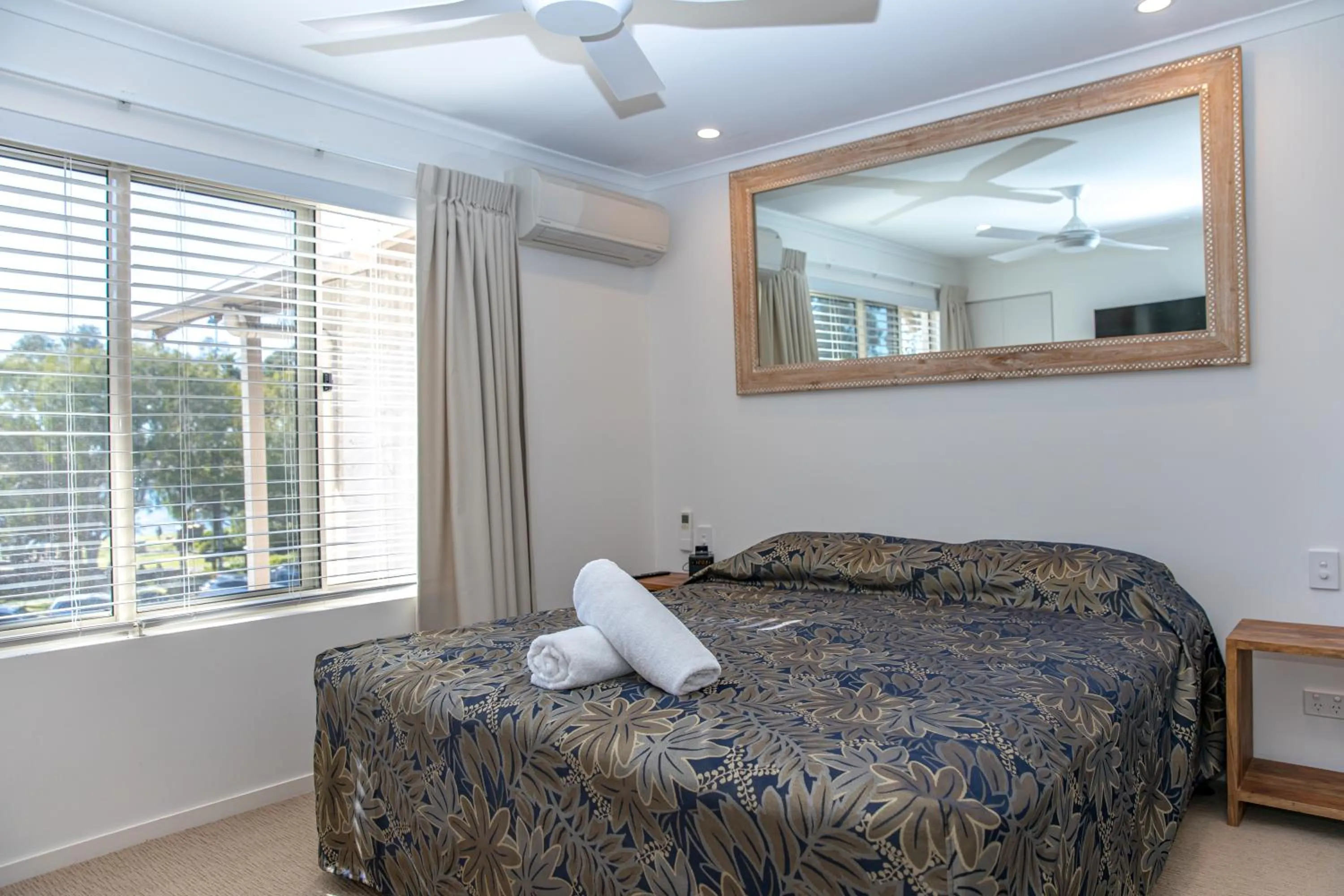 Bed in The Islander Noosa Resort