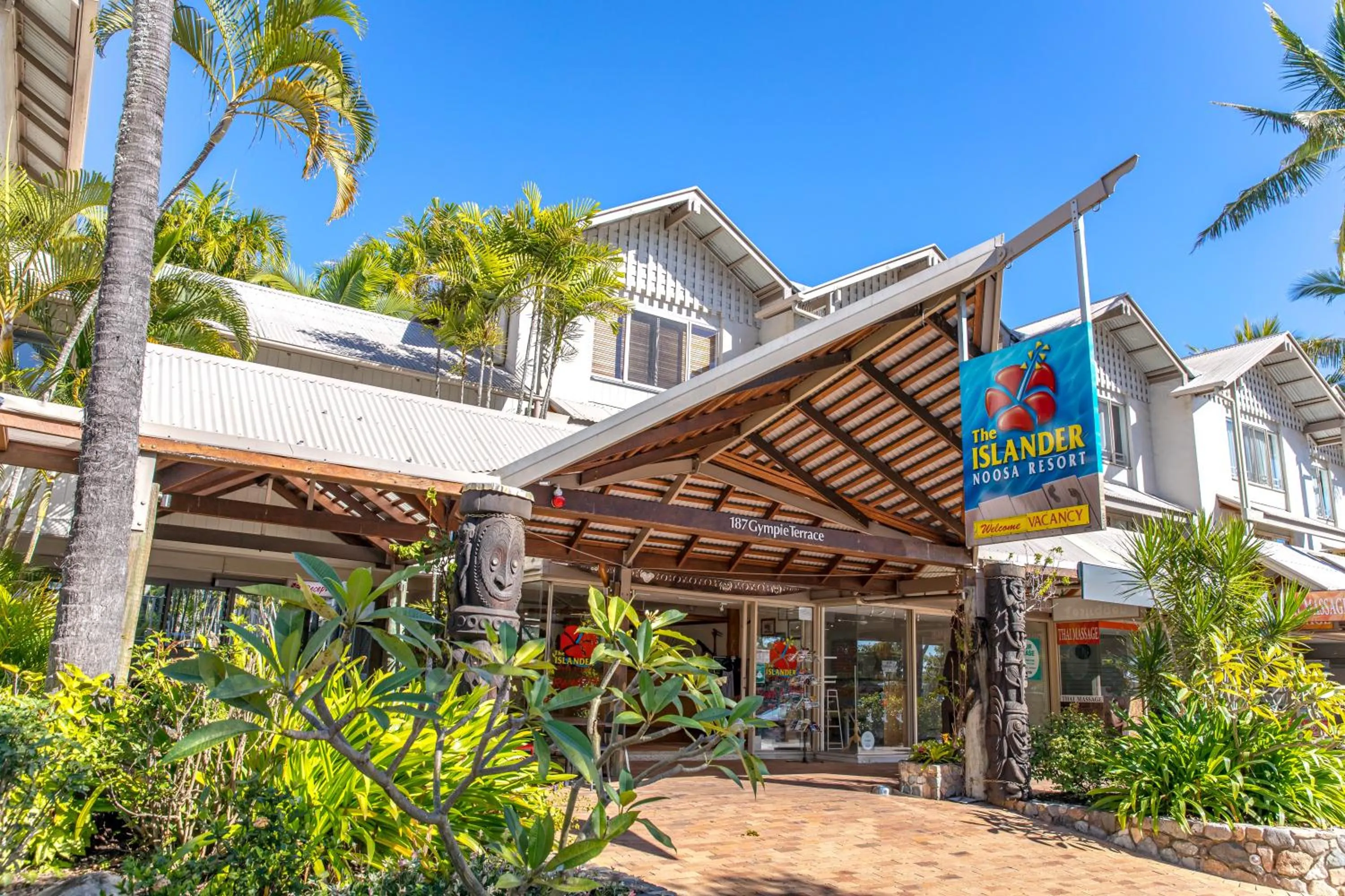 Facade/entrance in The Islander Noosa Resort