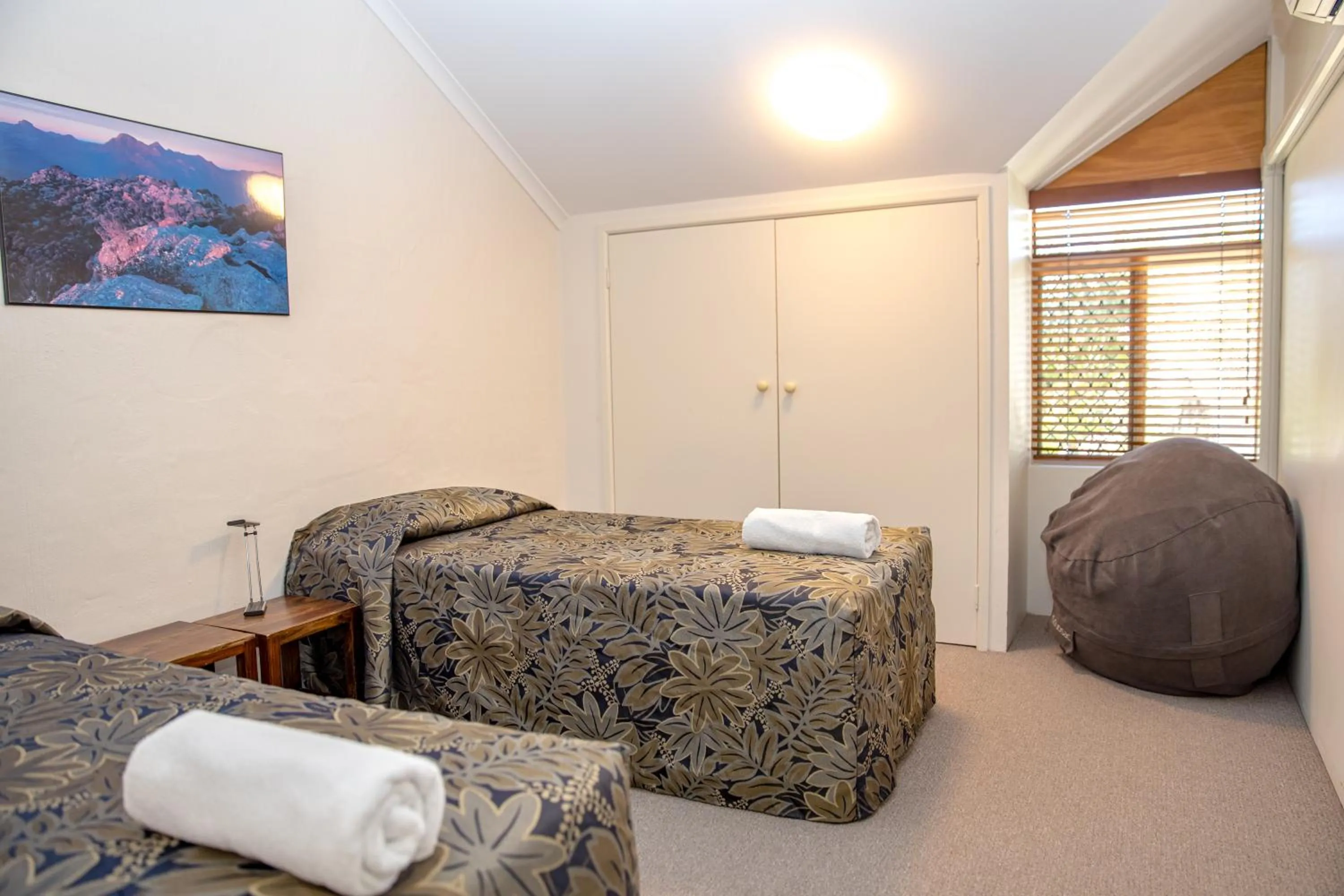 Bed in The Islander Noosa Resort