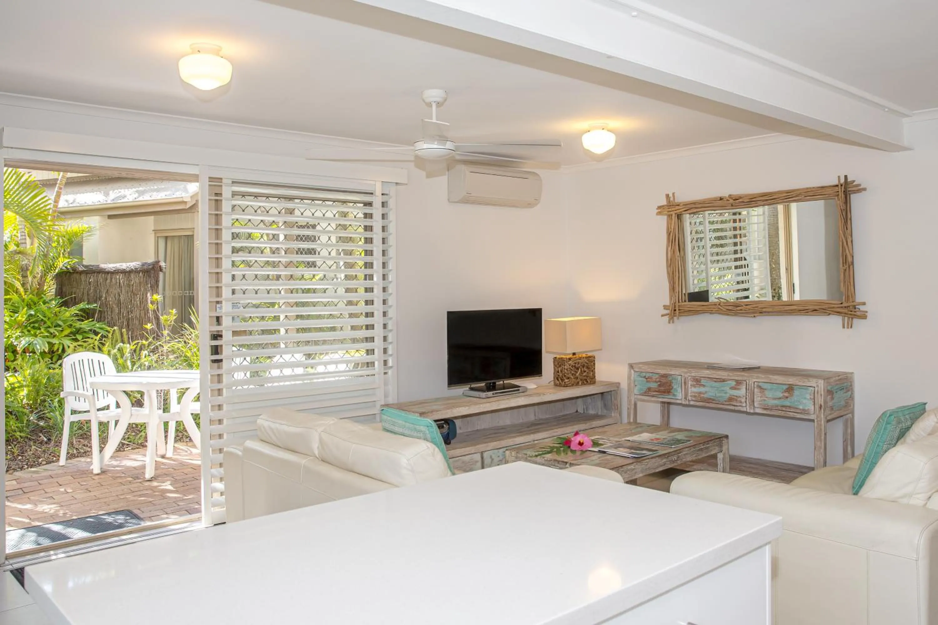 Living room in The Islander Noosa Resort