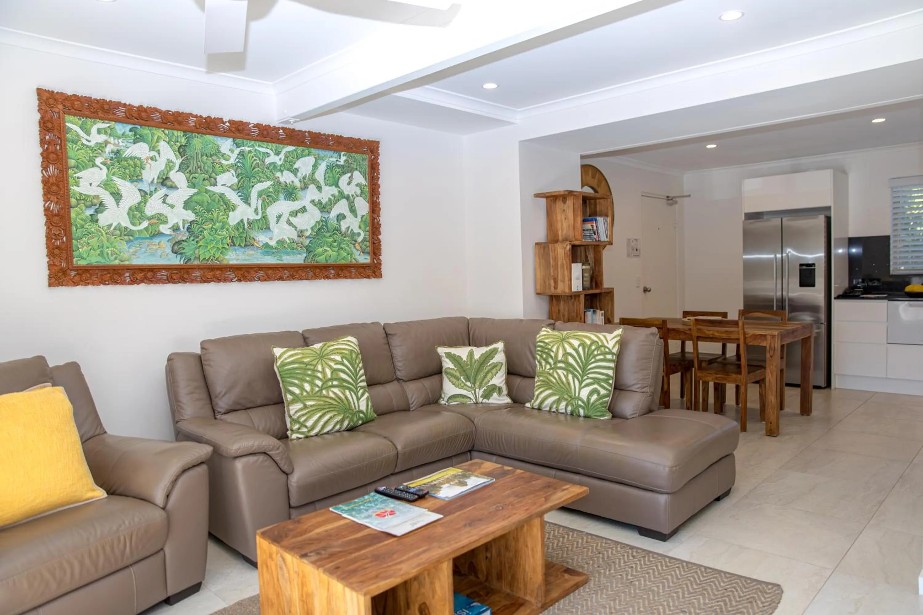 Kitchen or kitchenette in The Islander Noosa Resort