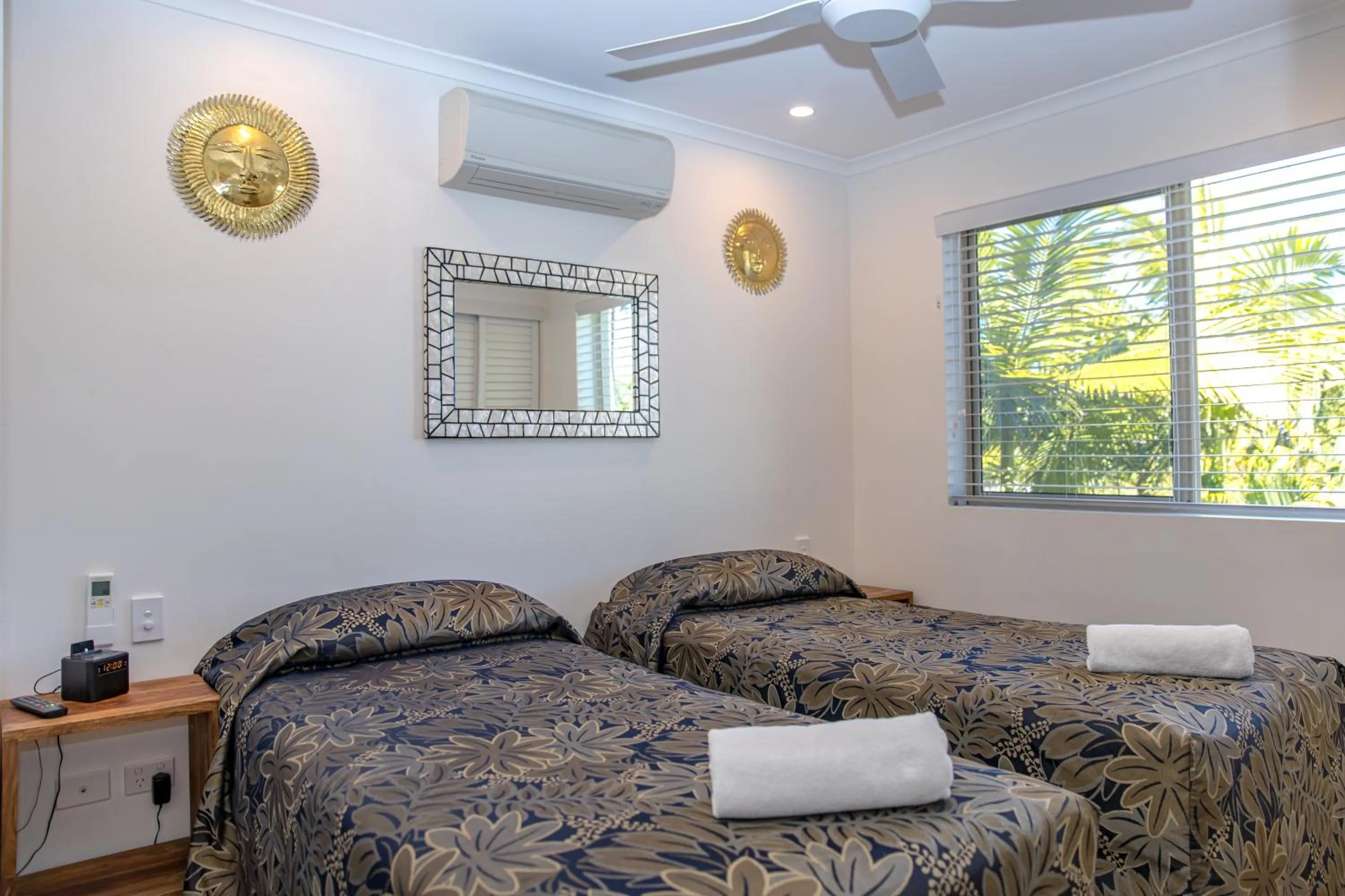 Bed in The Islander Noosa Resort