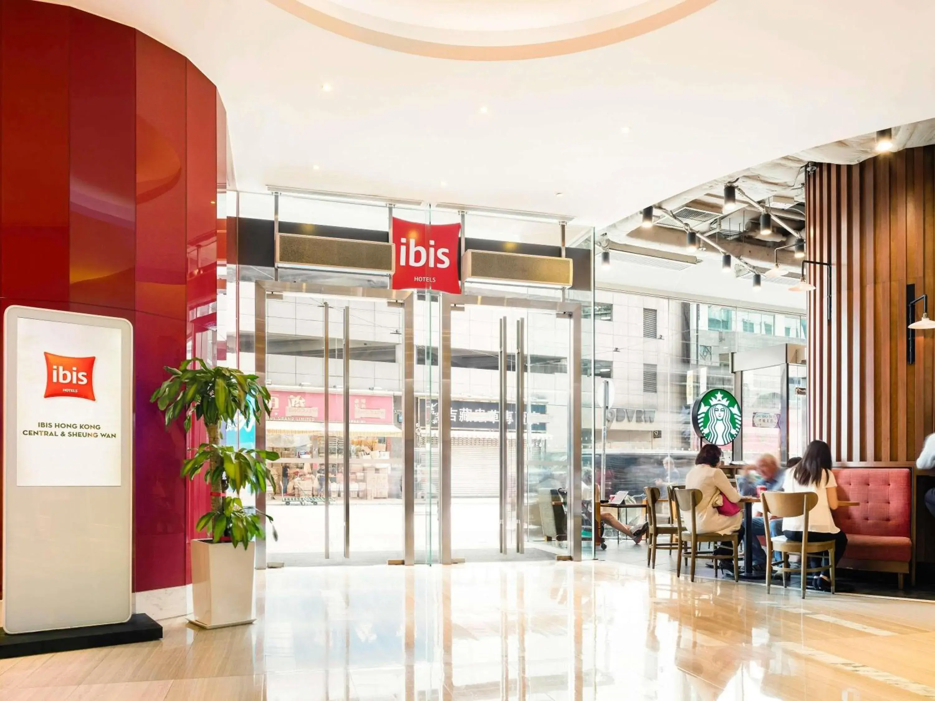 Property building in Ibis Hong Kong Central & Sheung Wan Property building in Ibis Hong Kong Central & Sheung Wan