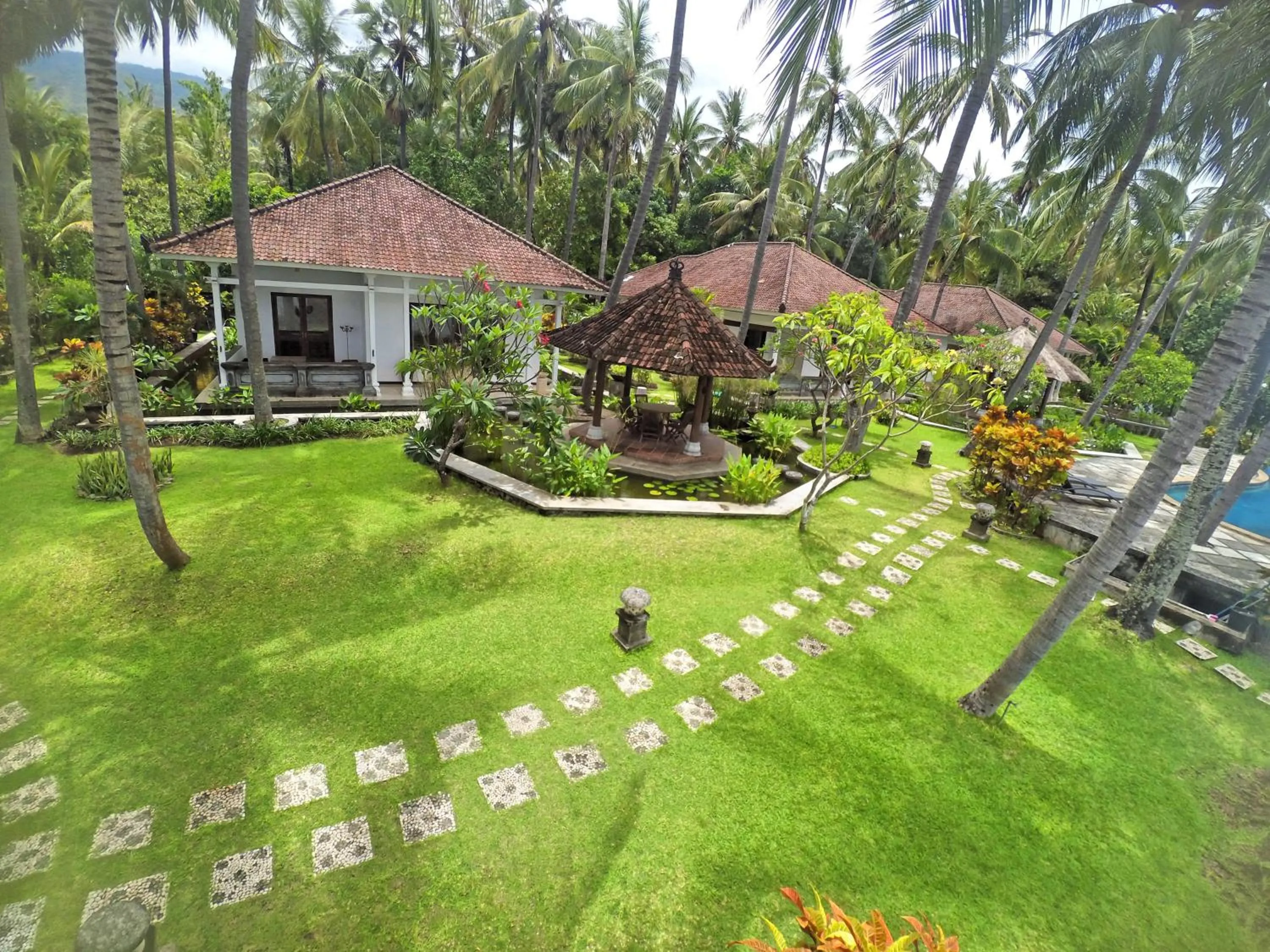 Garden in Agung Bali Nirwana Villas and Spa