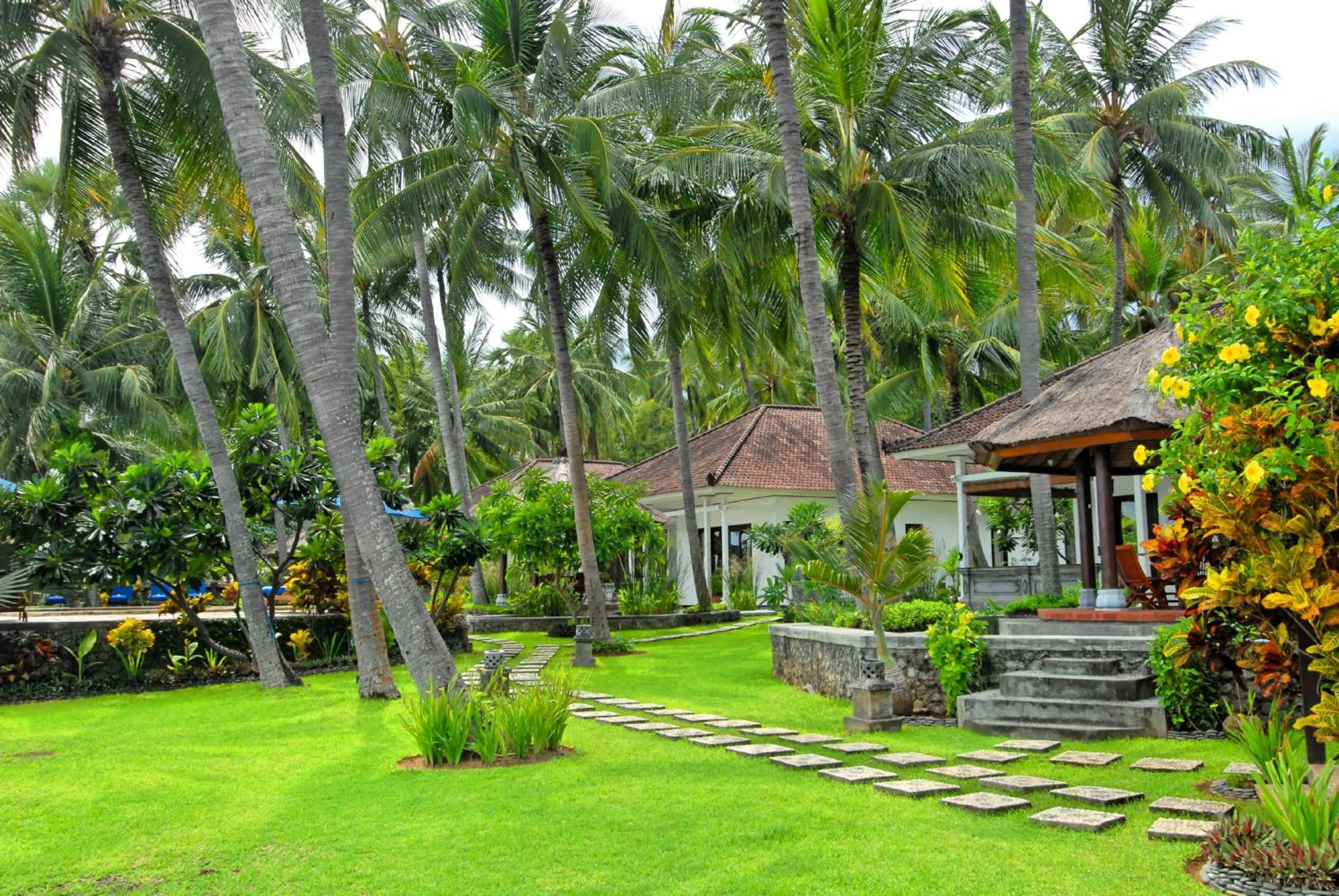 Garden in Agung Bali Nirwana Villas and Spa