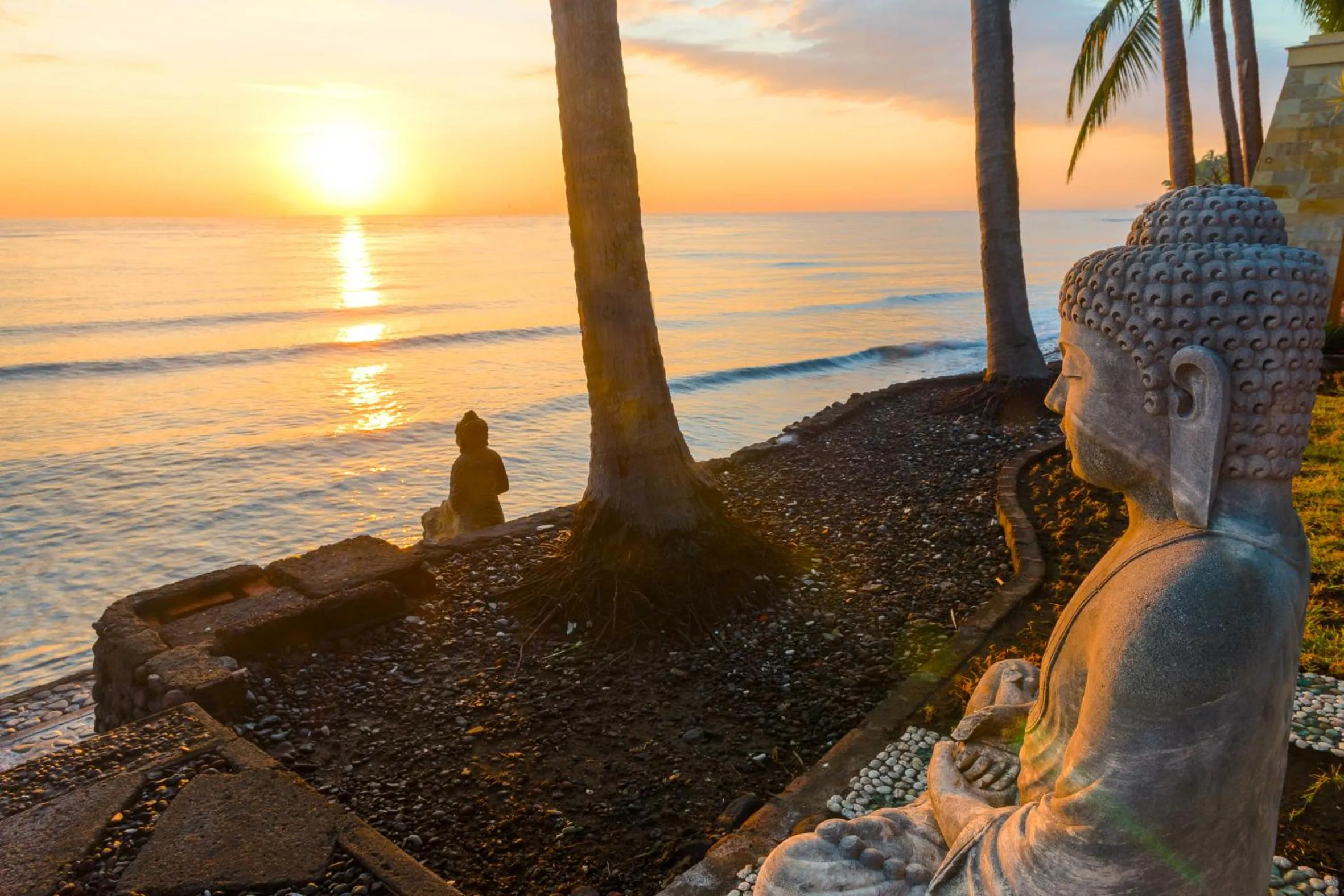 Sea view in Agung Bali Nirwana Villas and Spa