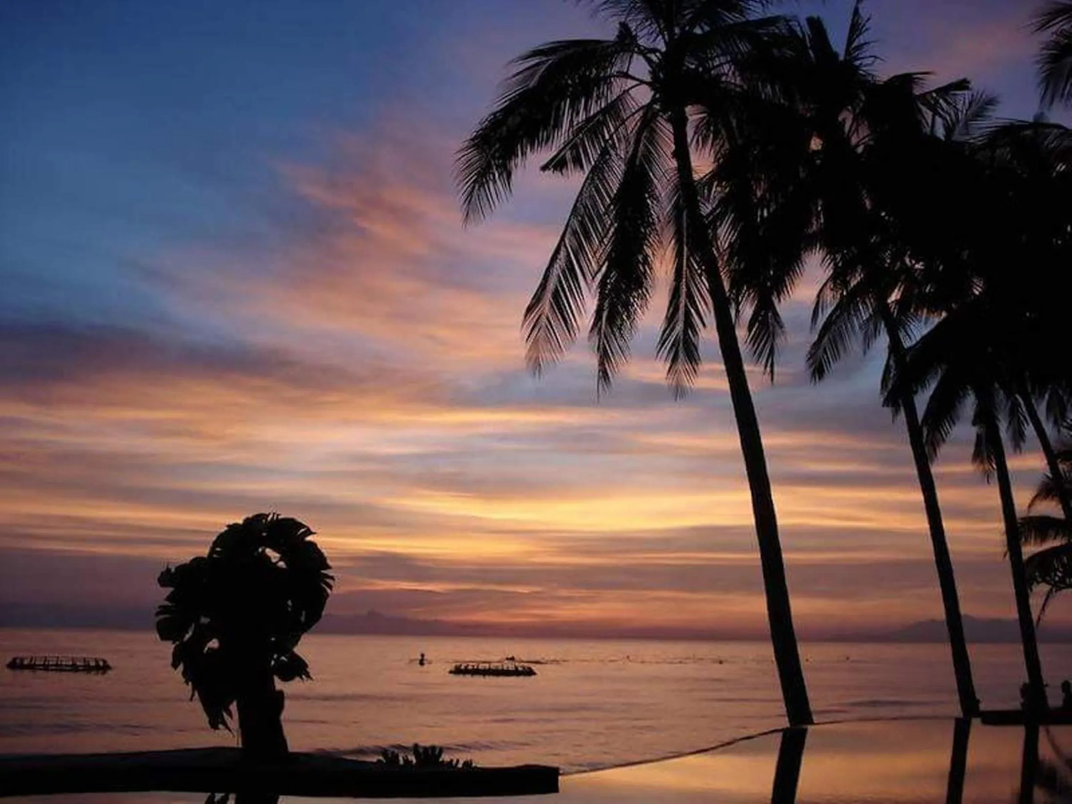 Pool view in Agung Bali Nirwana Villas and Spa