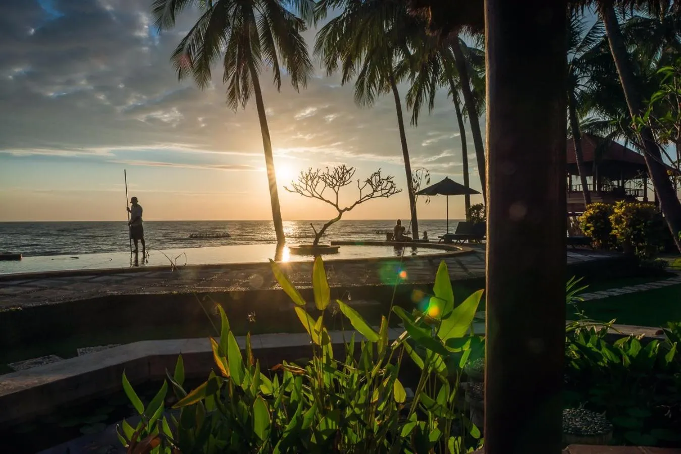 Sunrise in Agung Bali Nirwana Villas and Spa