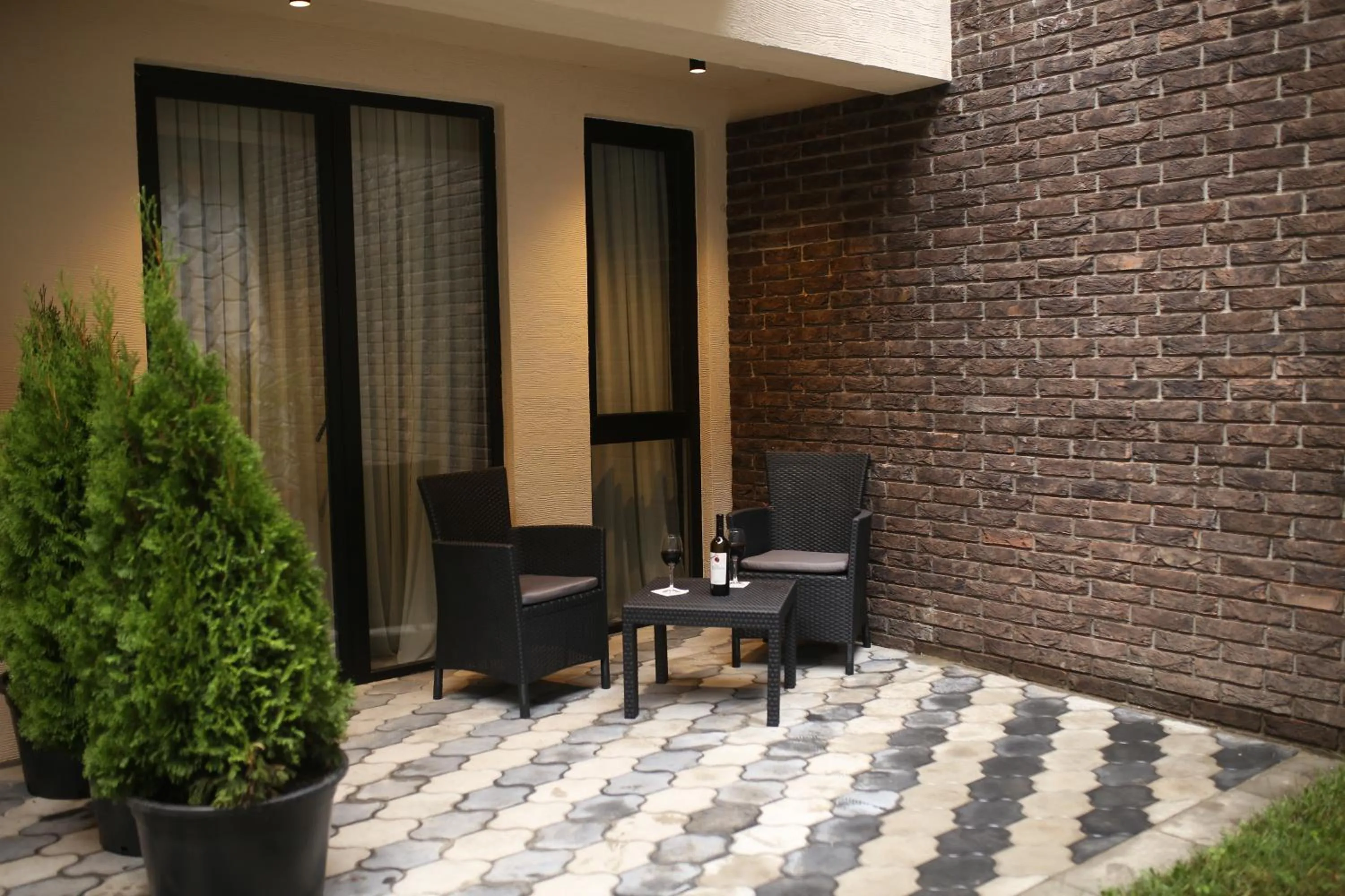 Patio in Boutique Hotel Mimino