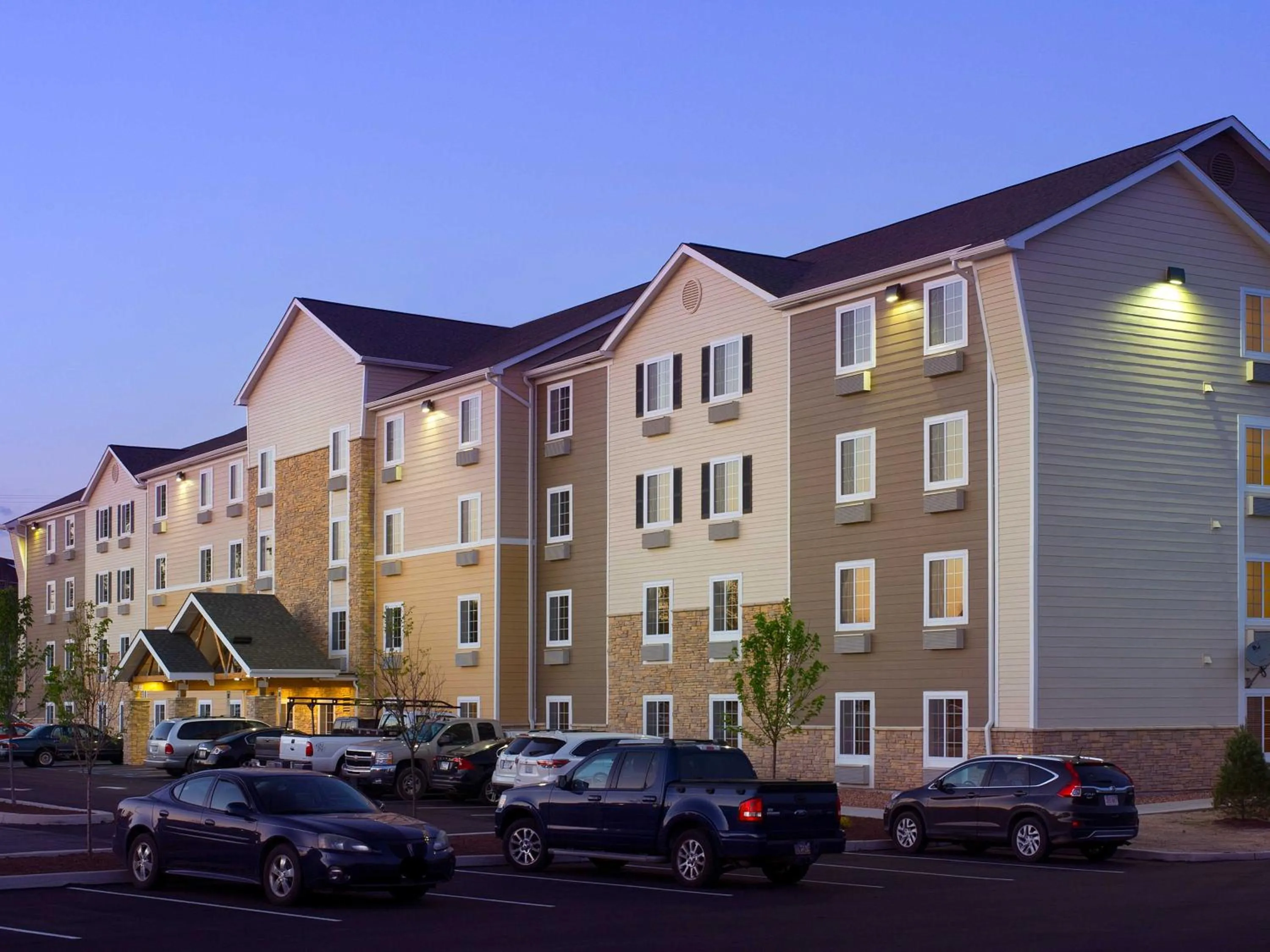 Property building in WoodSpring Suites Wilkes-Barre