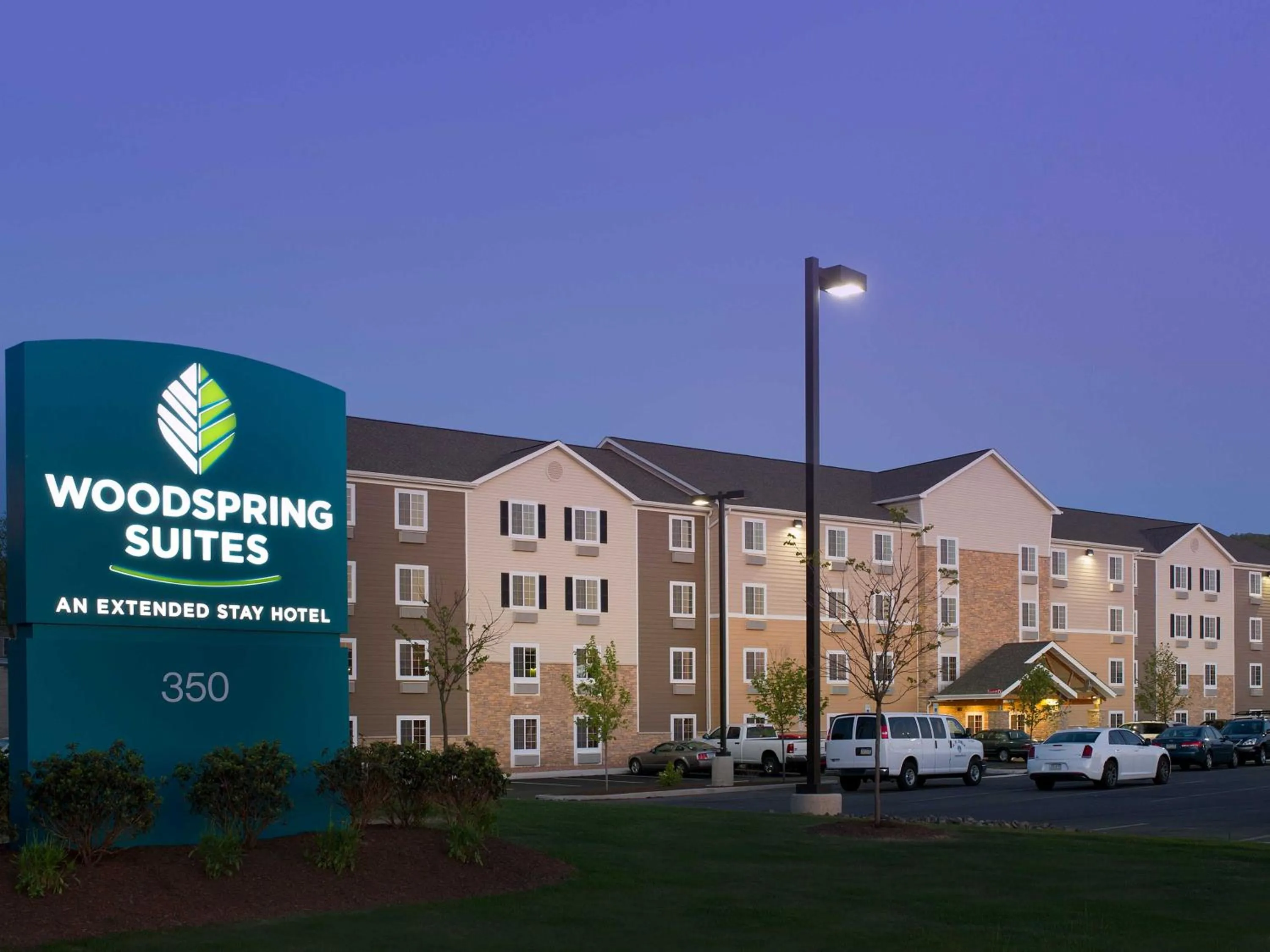 Property building in WoodSpring Suites Wilkes-Barre