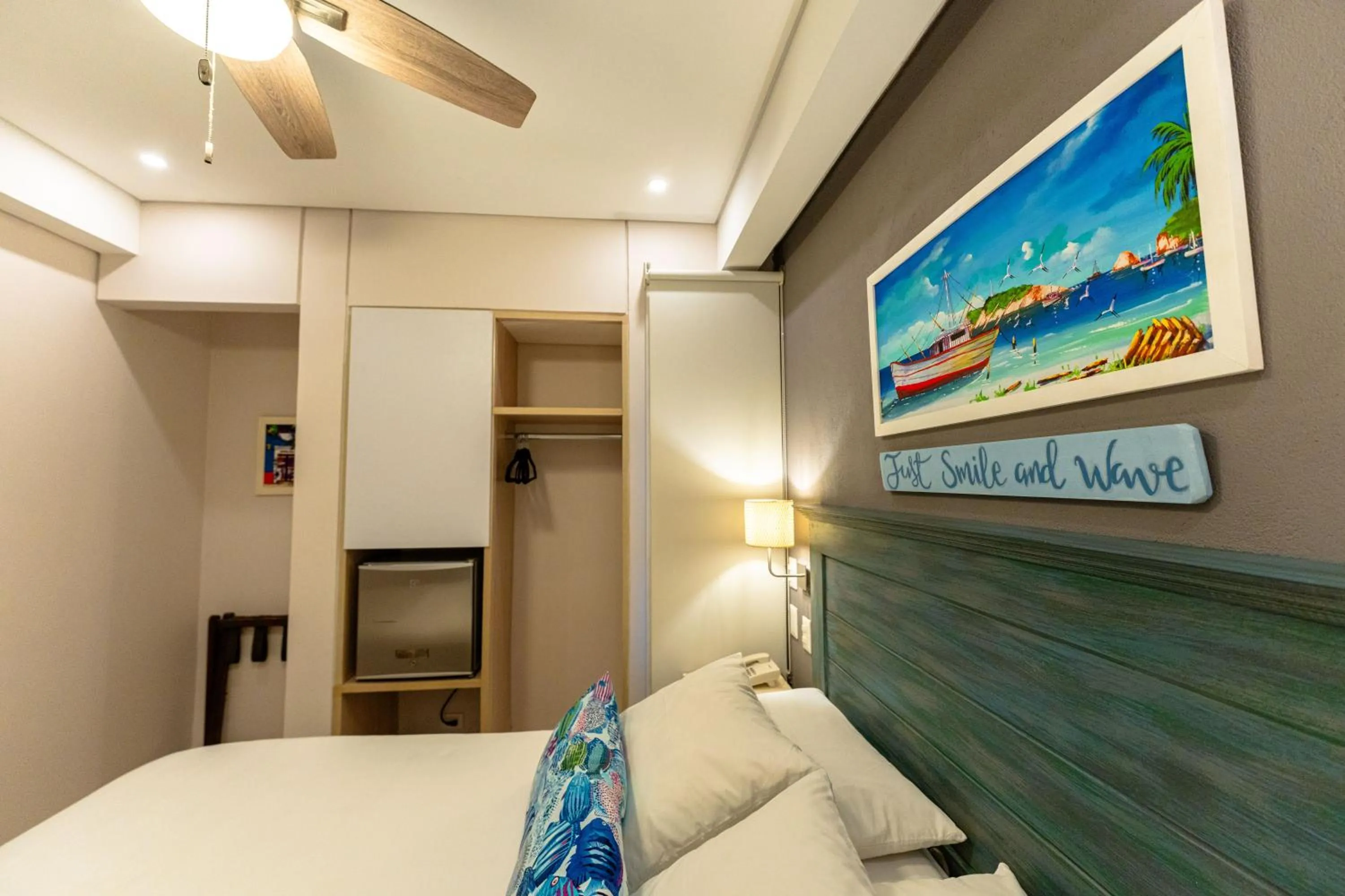 Bed in Casa Verano Beach Hotel - Adults Only