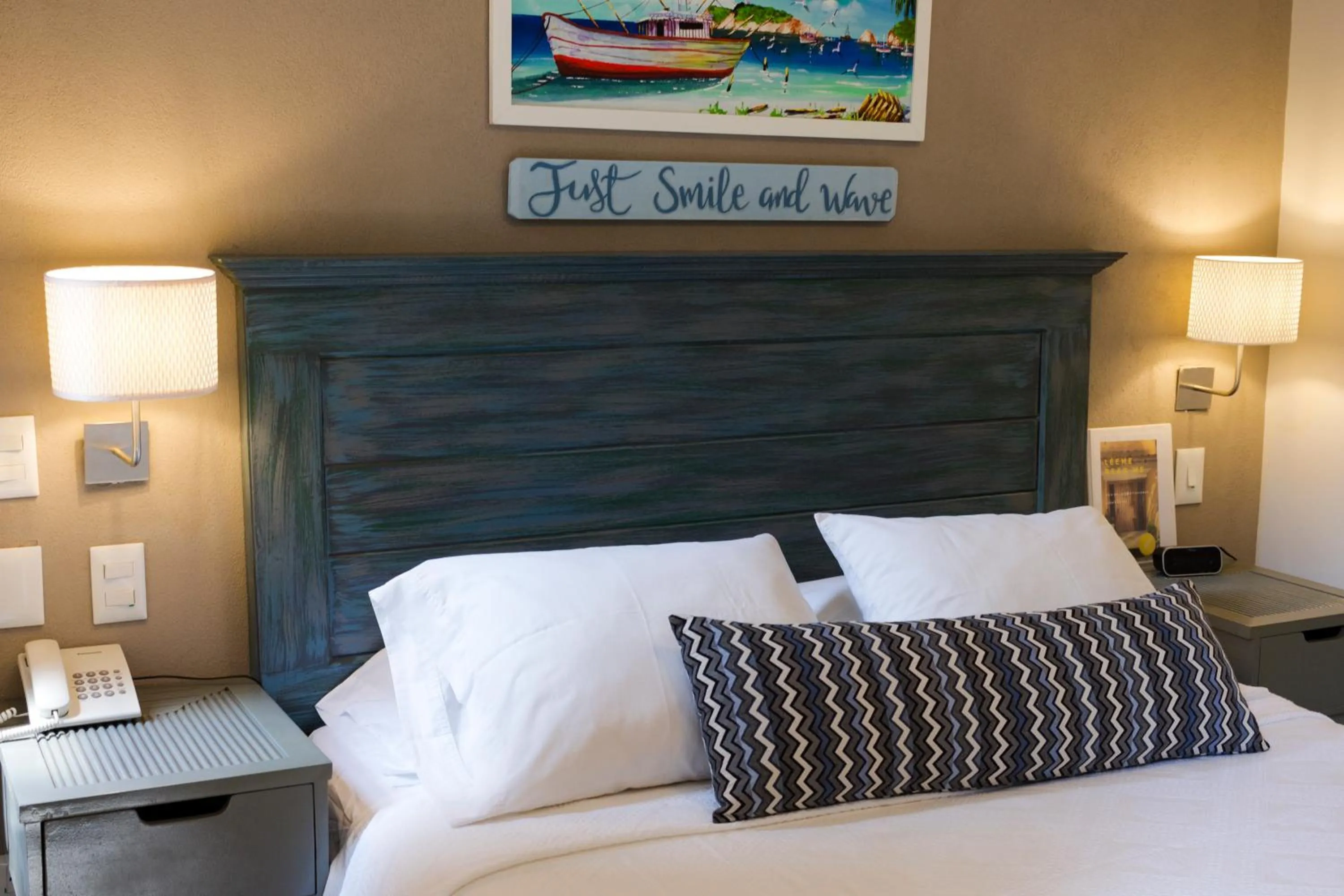 Bed in Casa Verano Beach Hotel - Adults Only