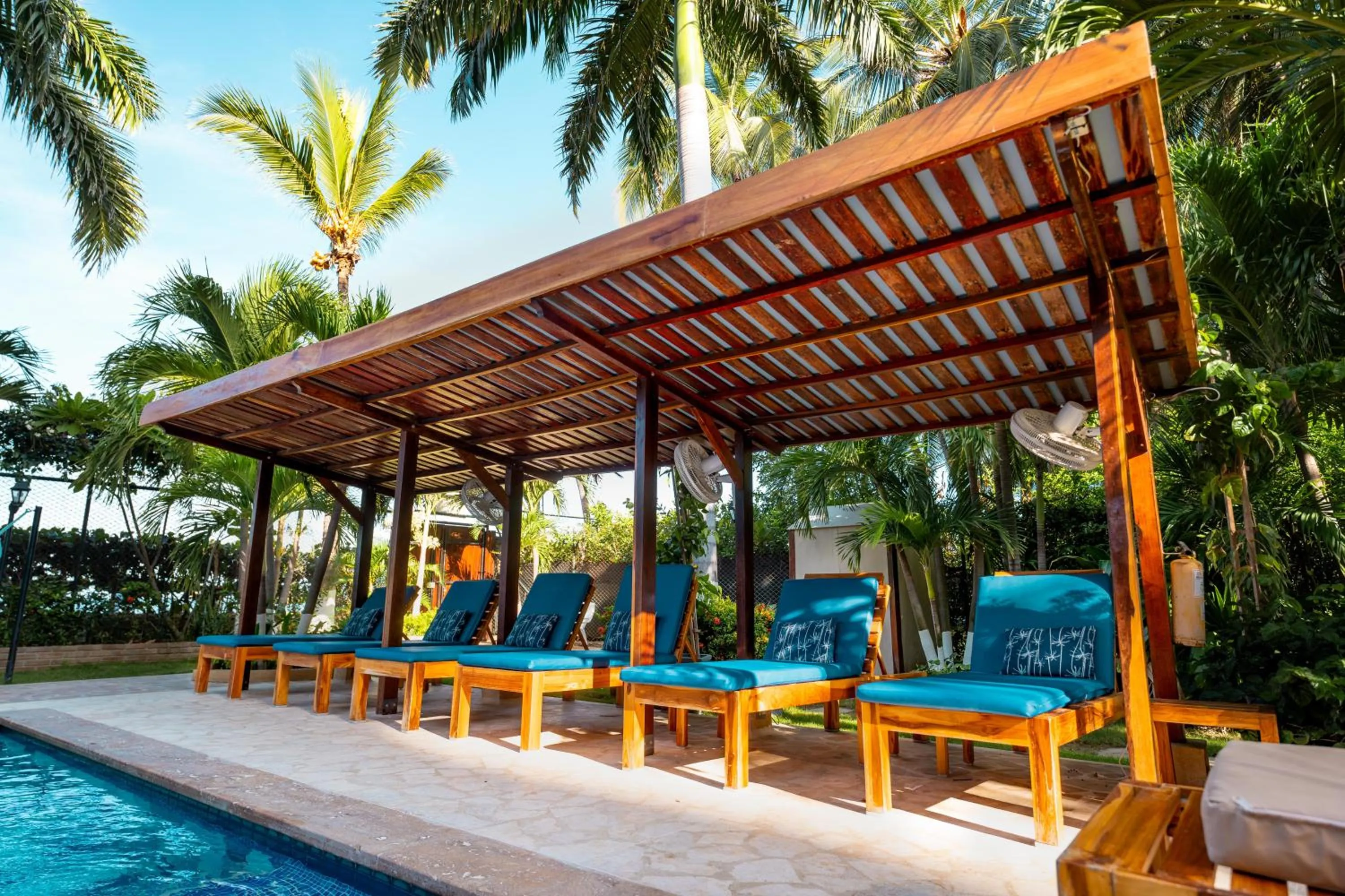 sunbed in Casa Verano Beach Hotel - Adults Only