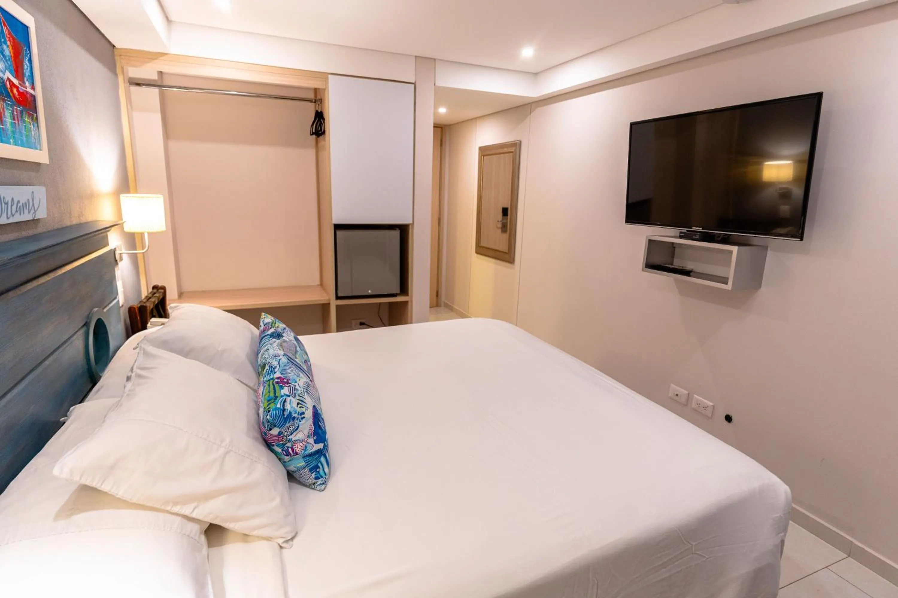 Bed in Casa Verano Beach Hotel - Adults Only