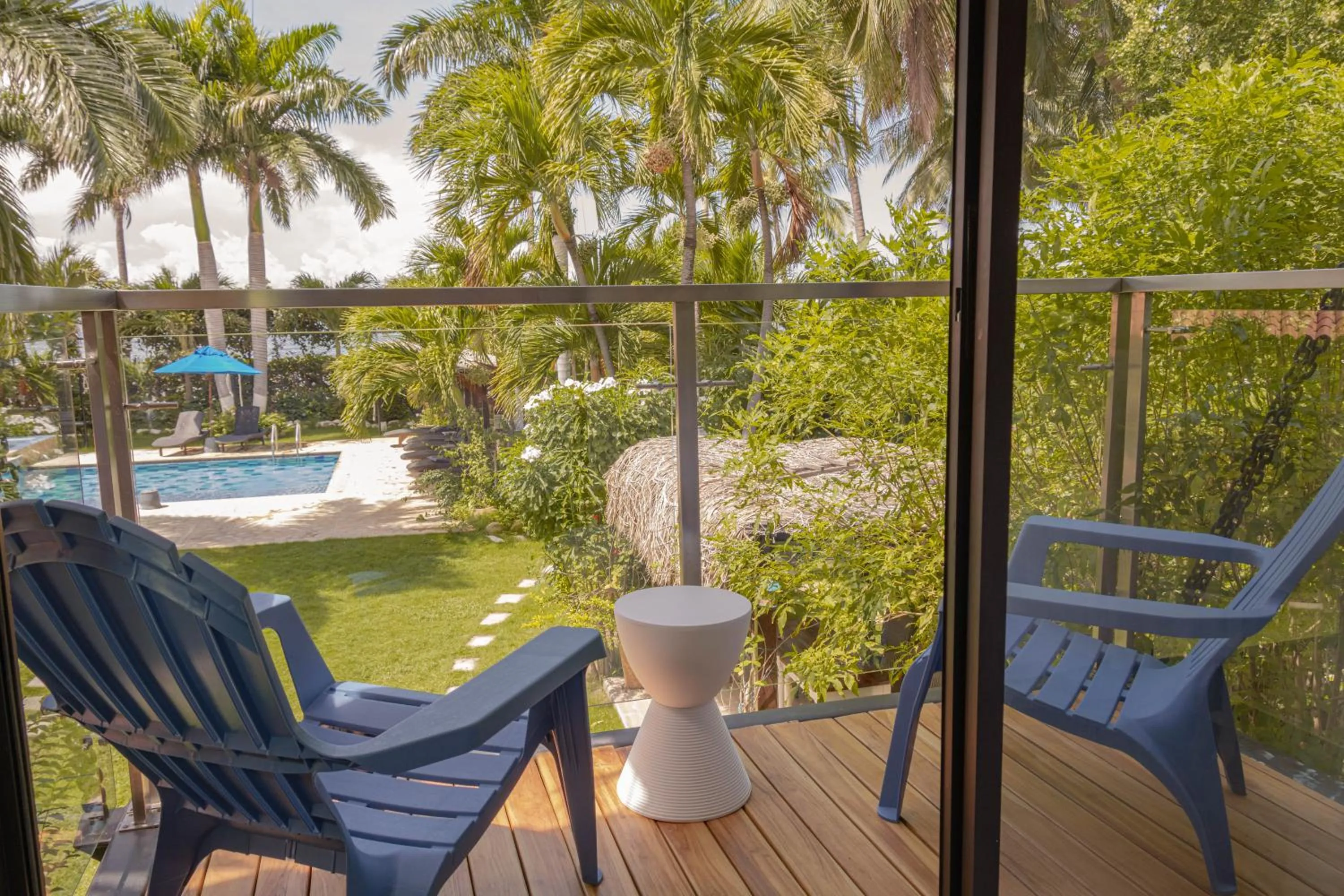 Pool view in Casa Verano Beach Hotel - Adults Only