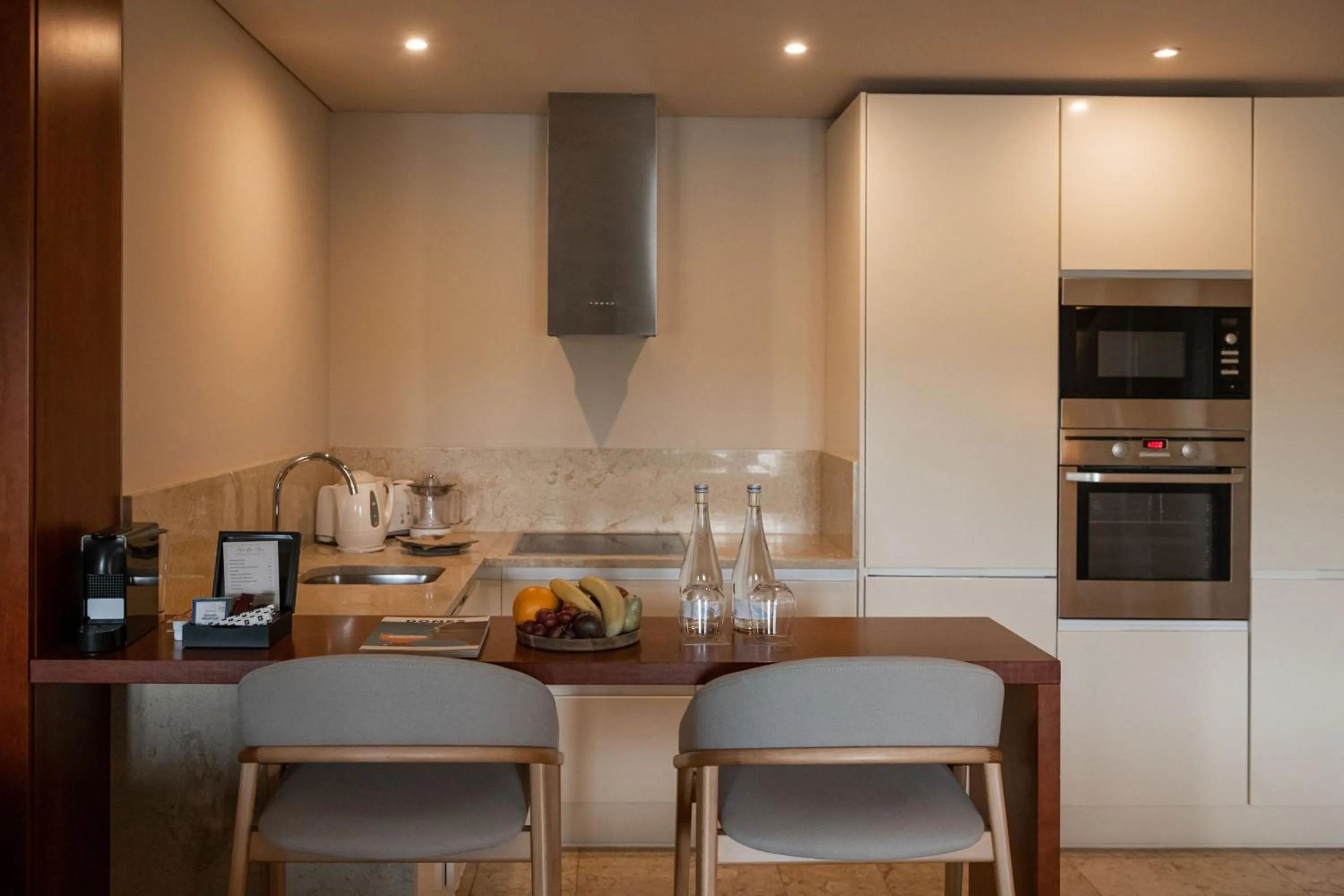 Living room in Domes Lake Algarve, Autograph Collection