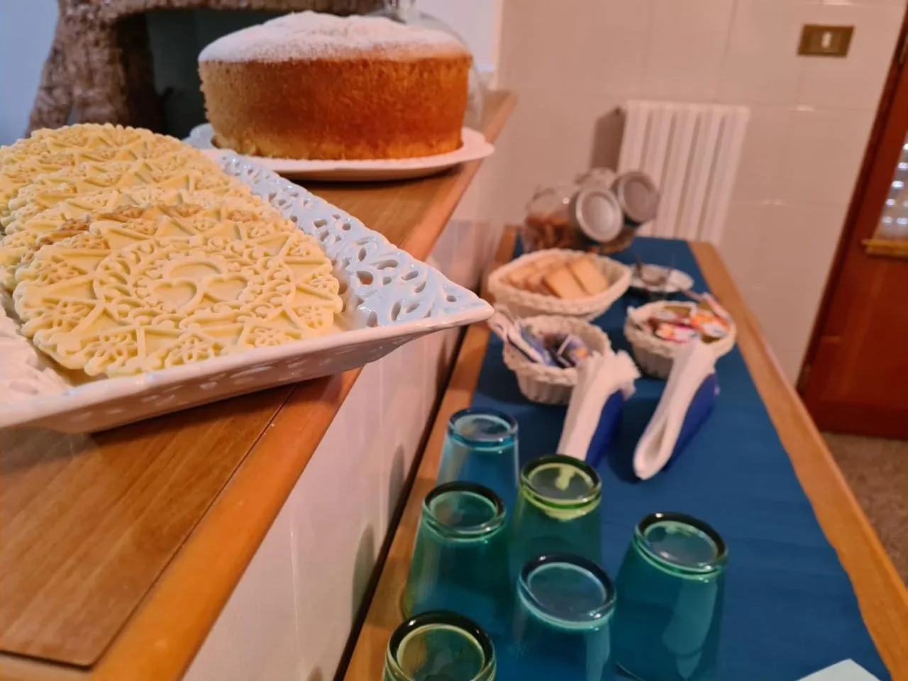 Food close-up in B&B Catarina