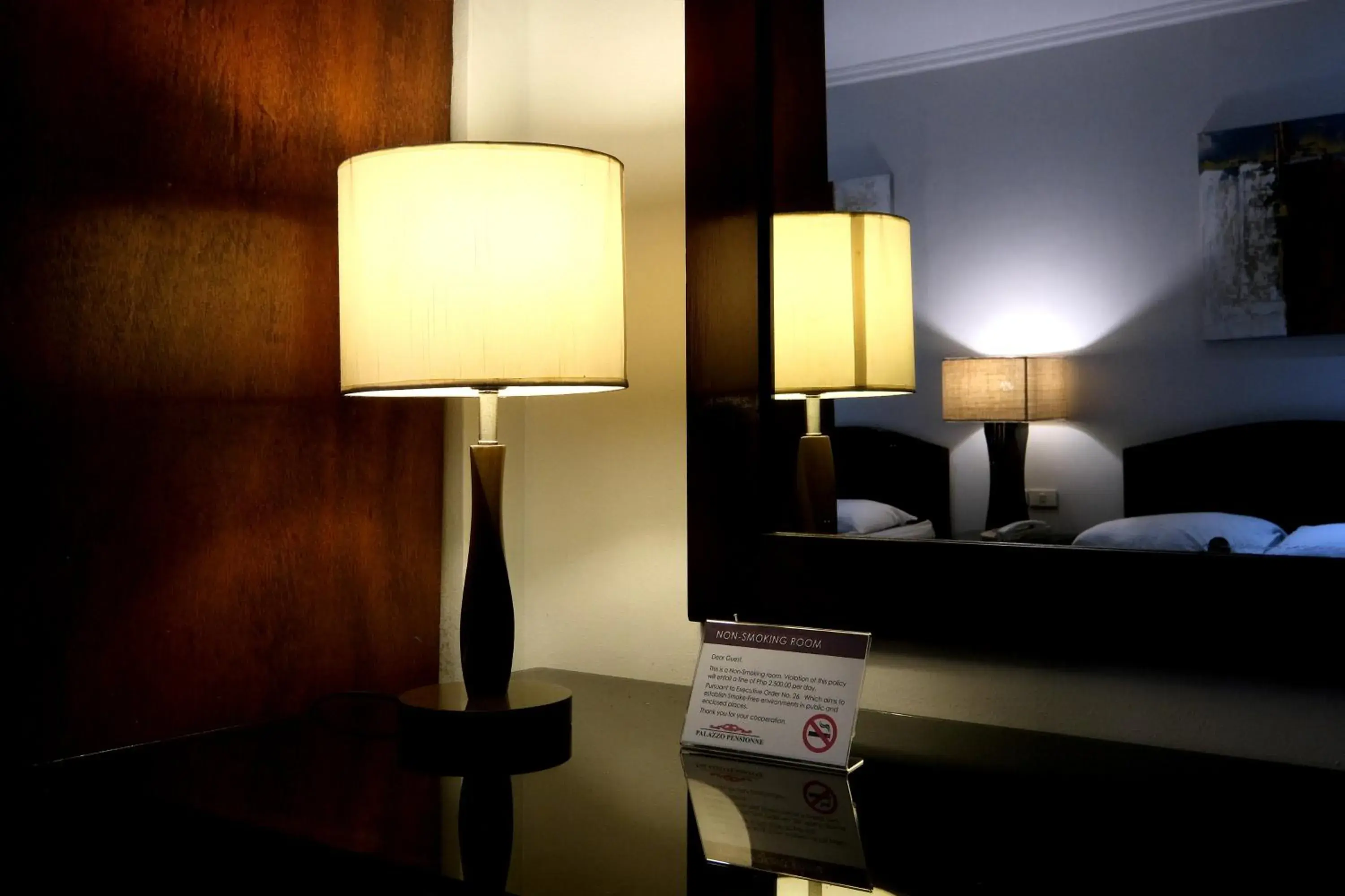 Decorative detail, Bed in Palazzo Pensionne Decorative detail, Bed in Palazzo Pensionne