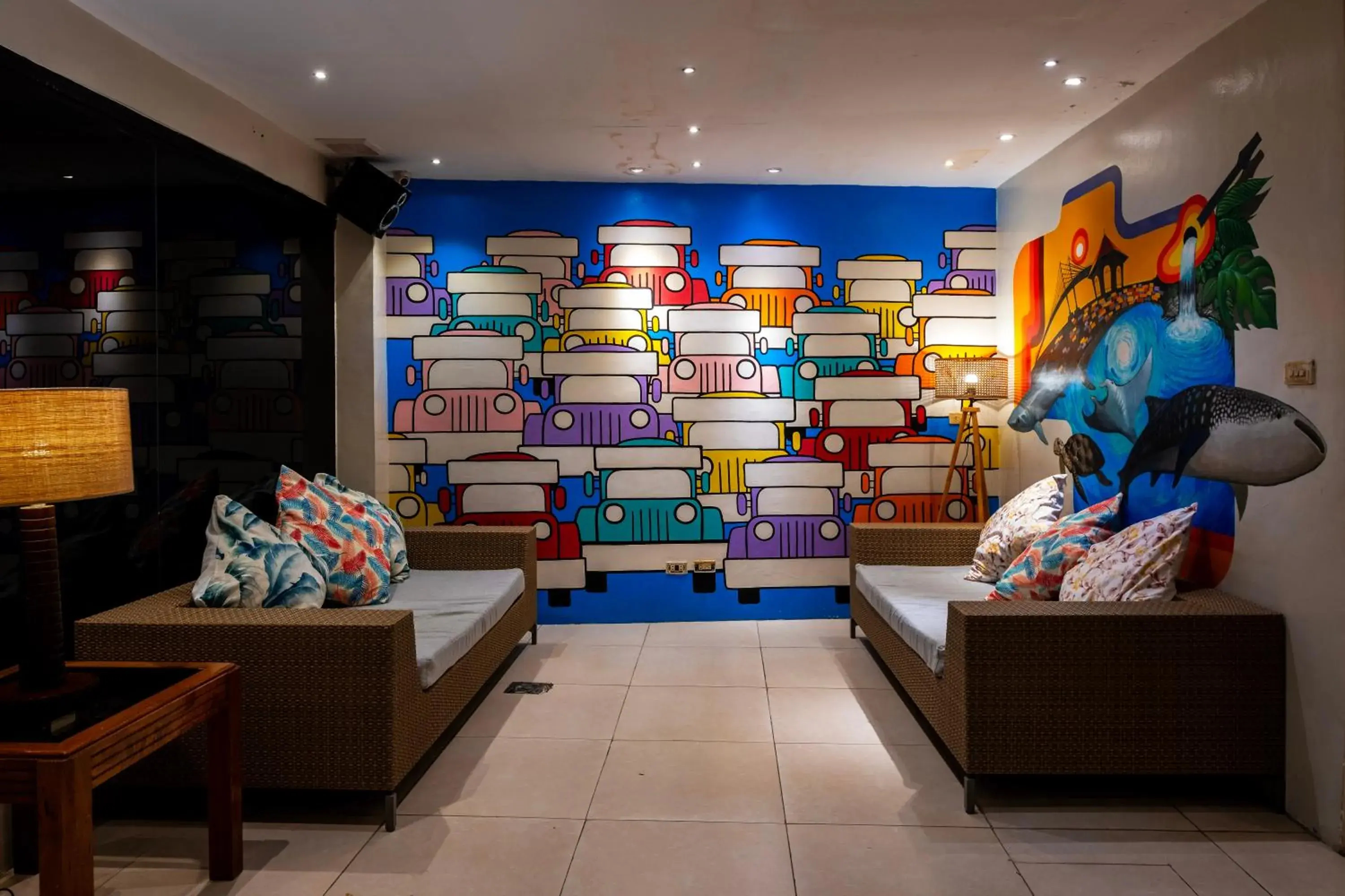 Lobby or reception in Palazzo Pensionne Lobby or reception in Palazzo Pensionne