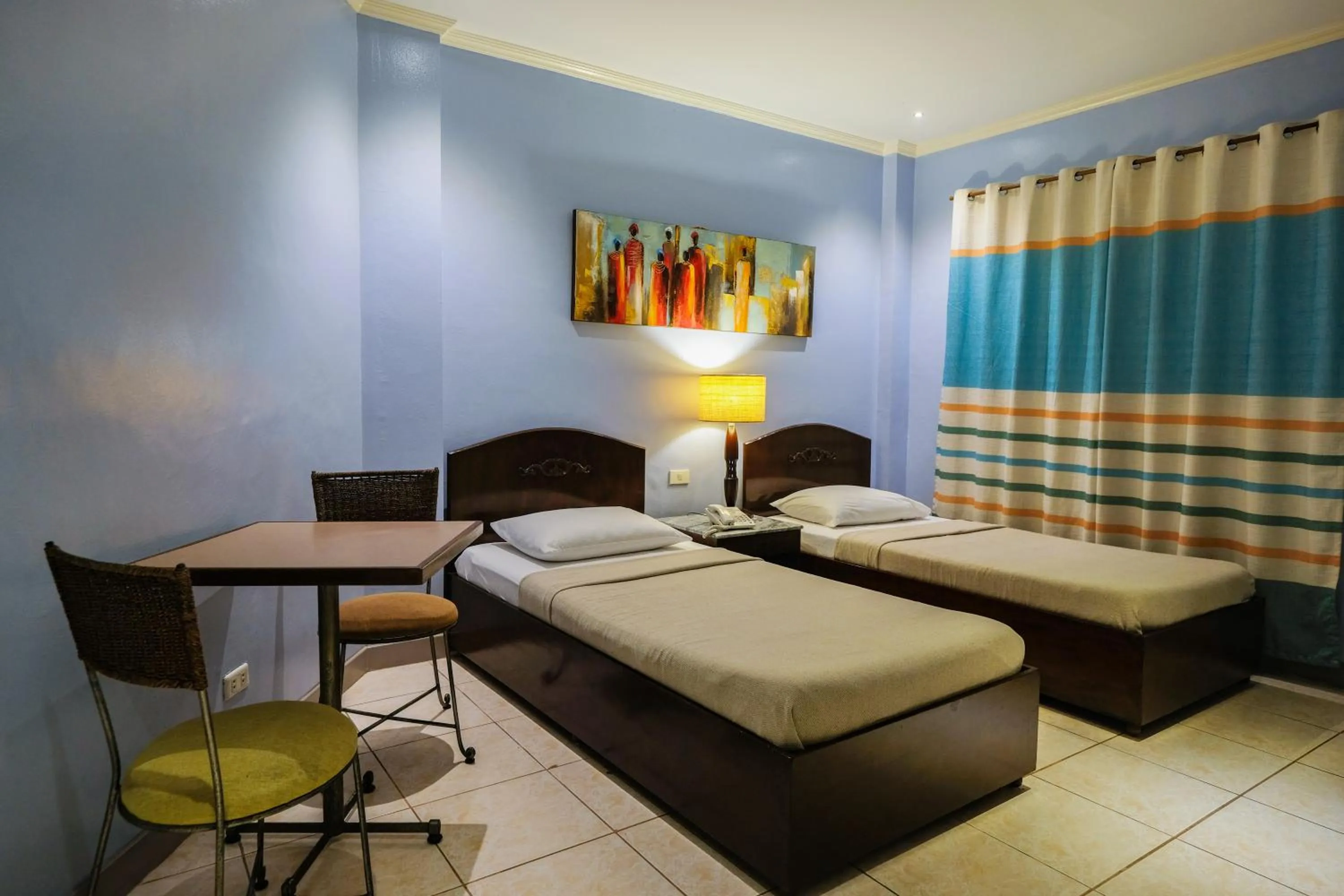 Photo of the whole room, Bed in Palazzo Pensionne