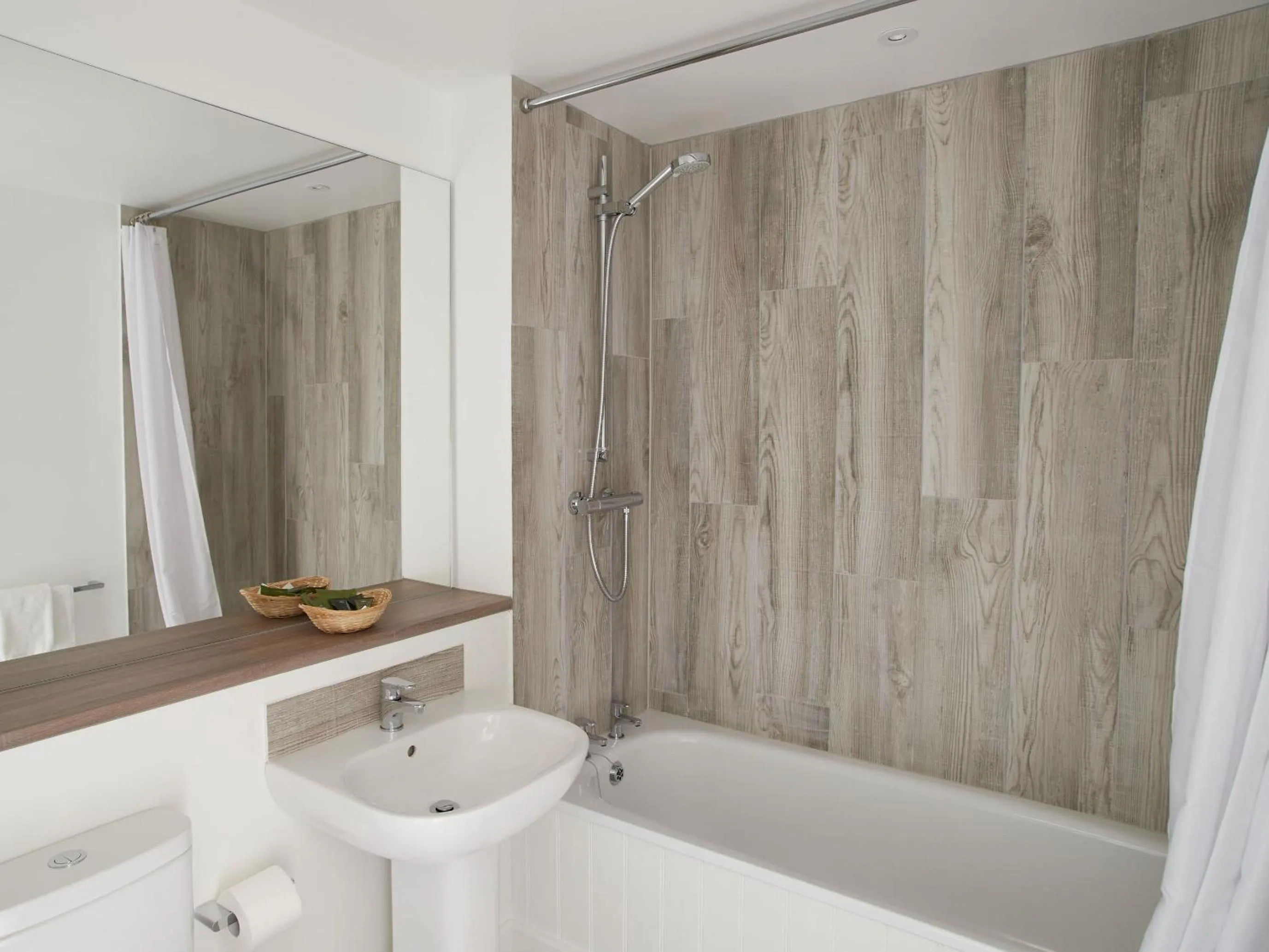 Bathroom in The Pig Shed Motel