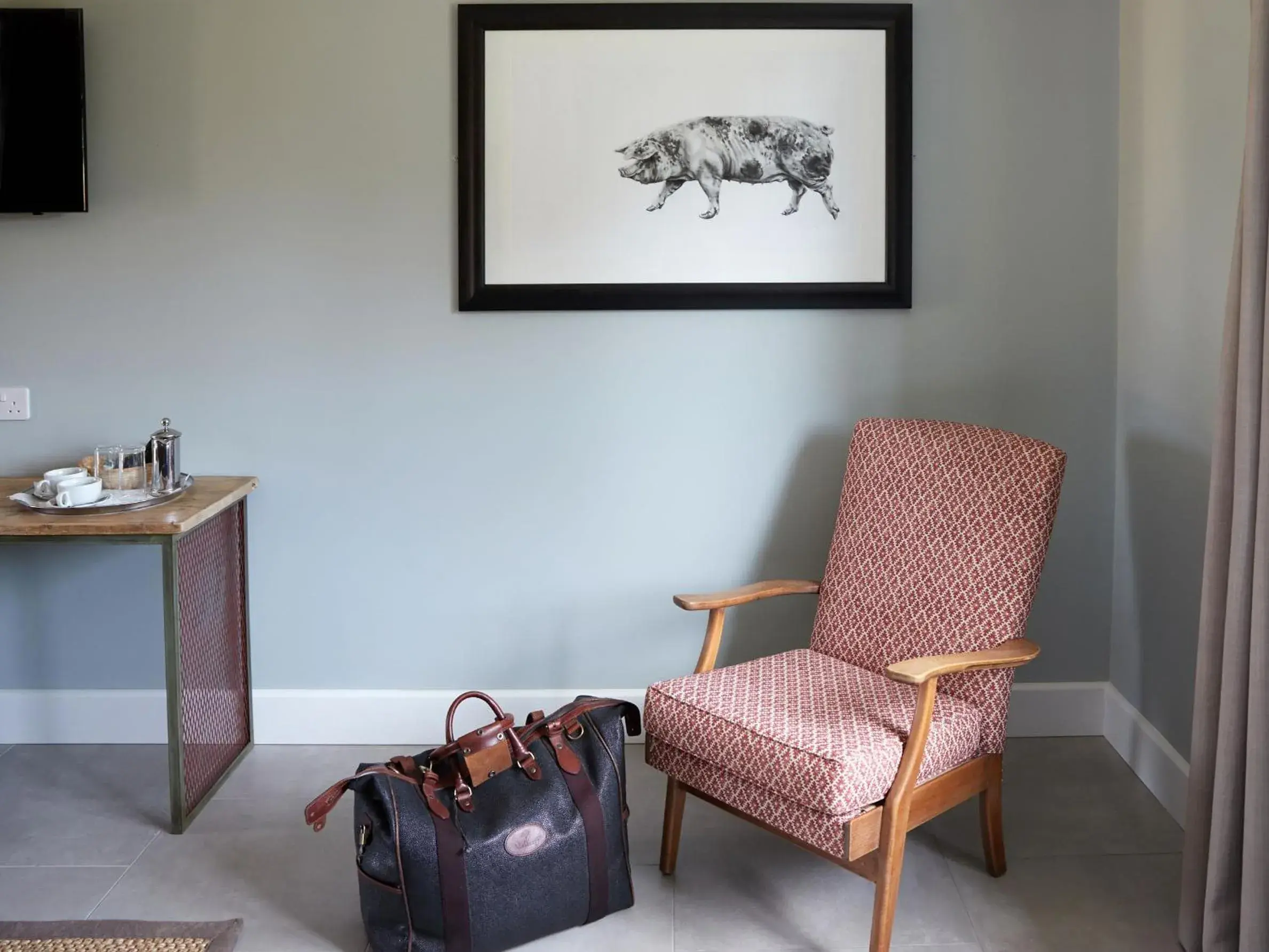 Bedroom in The Pig Shed Motel Bedroom in The Pig Shed Motel