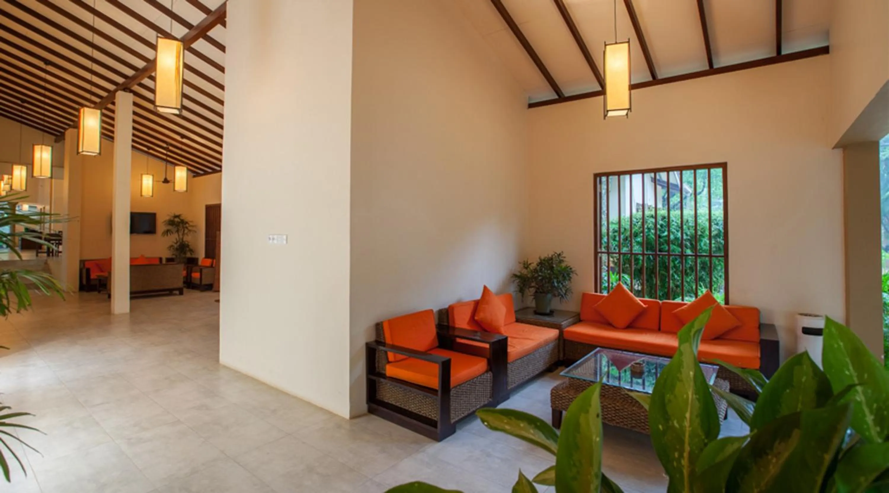 Lobby or reception in Pelwehera Village Resort