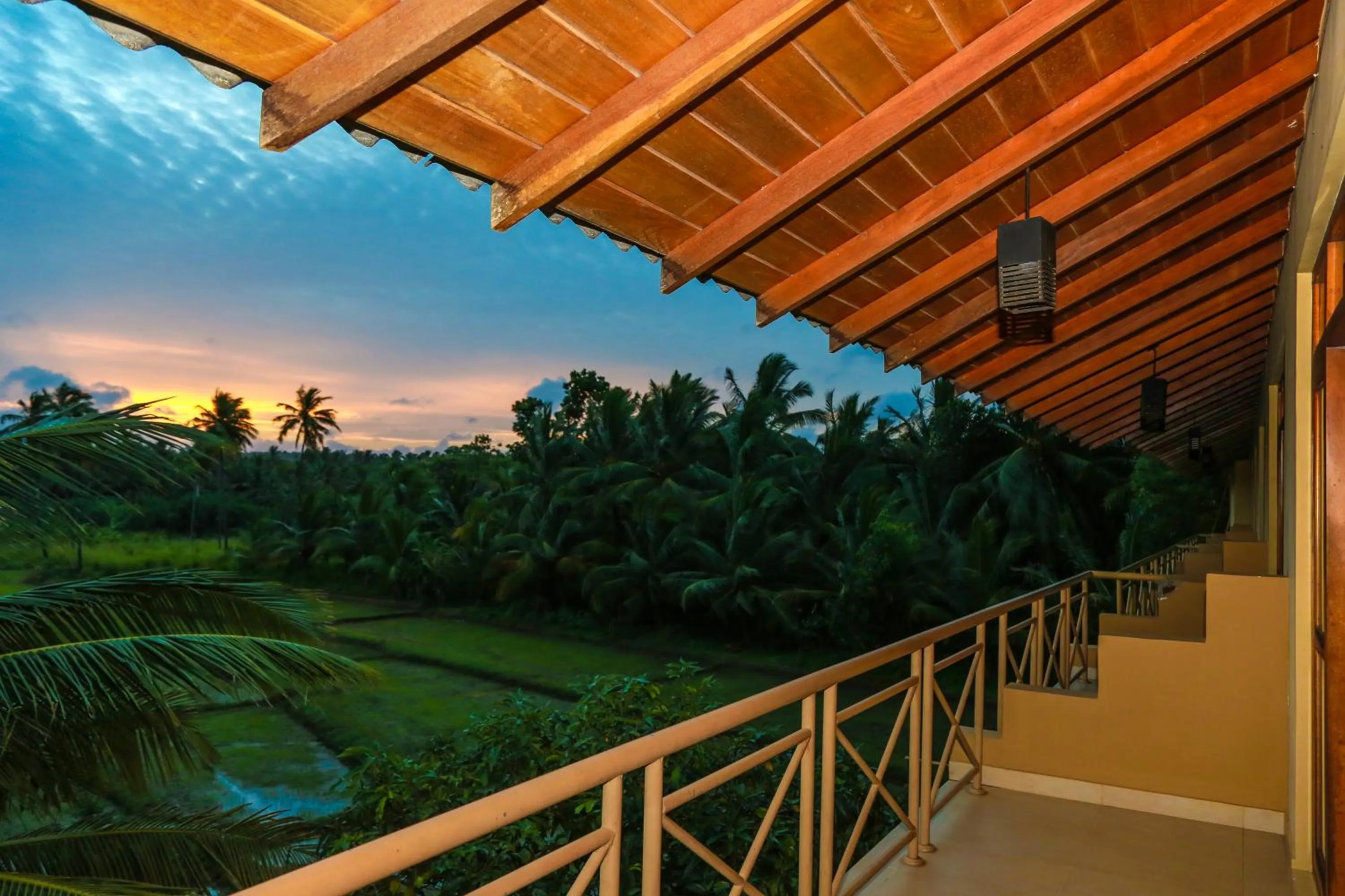 Balcony/Terrace in Pelwehera Village Resort