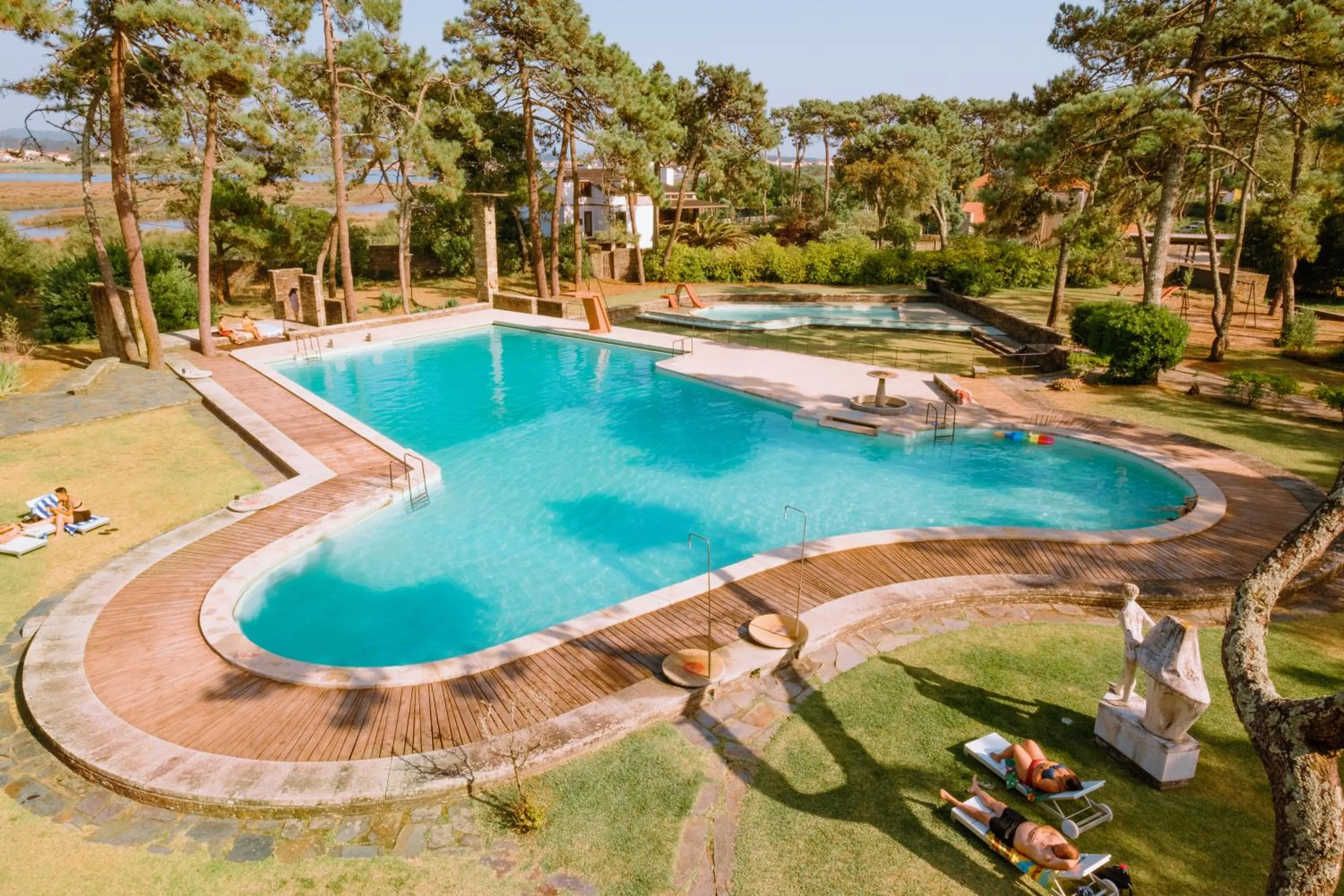 Natural landscape in Parque do Rio Ofir Hotel