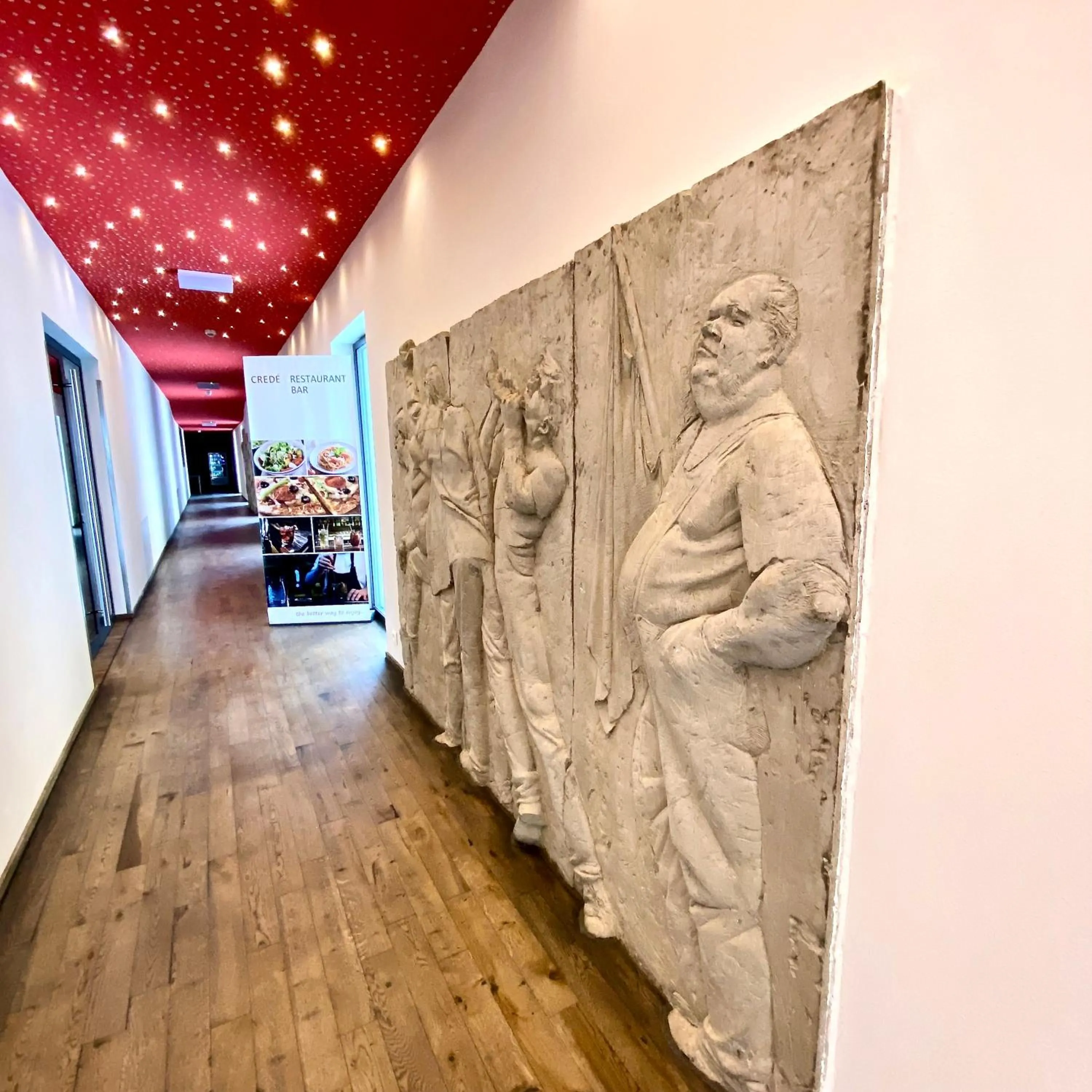 Decorative detail in Hotel Credé