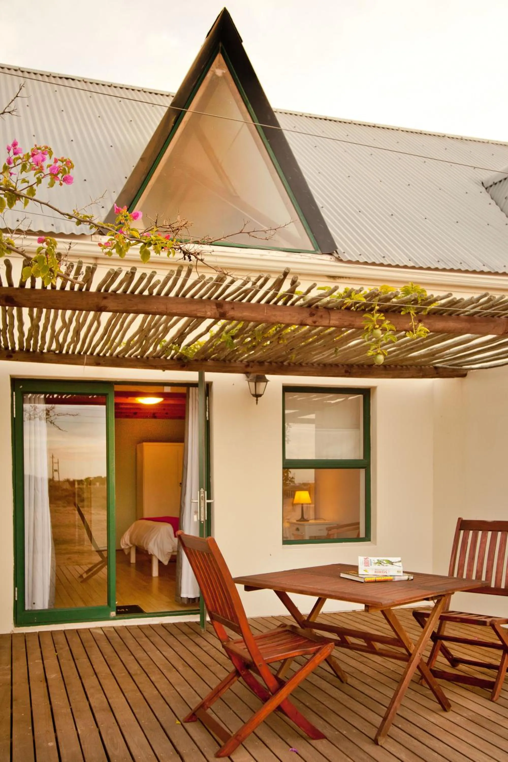 Patio in Tortoise Trail Lodge