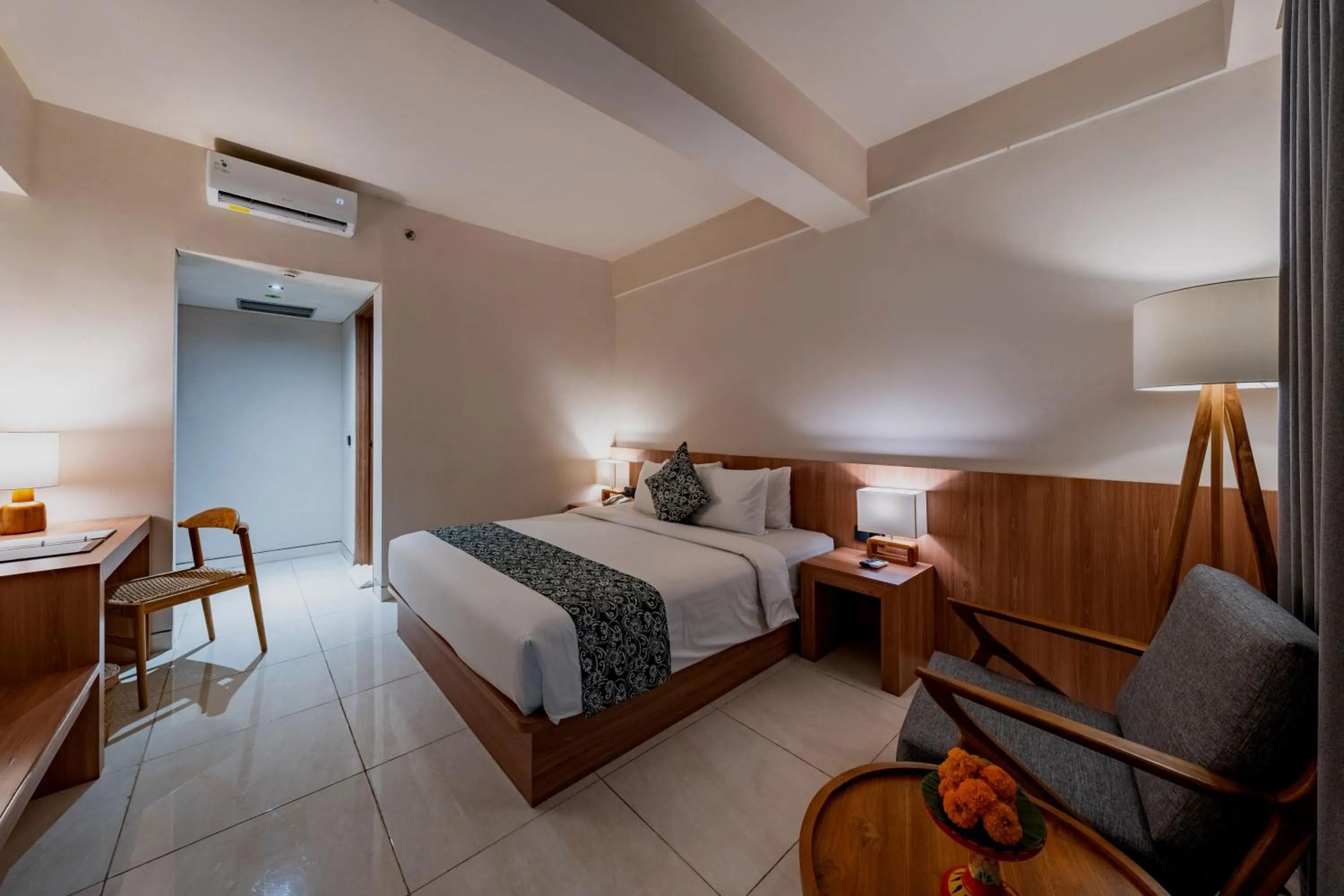 Bed in Tusita Boutique Hotel