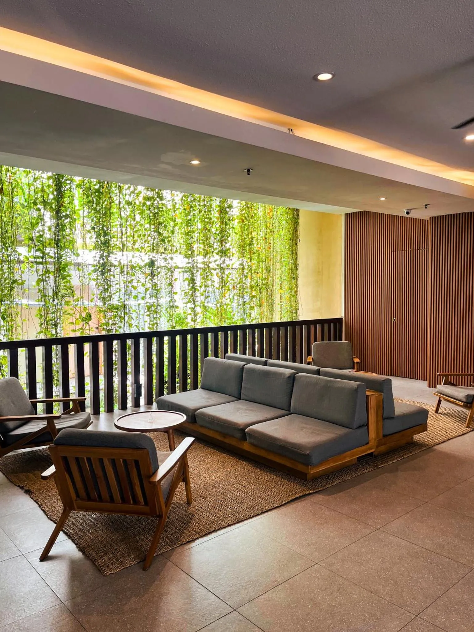 Seating area in Tusita Boutique Hotel