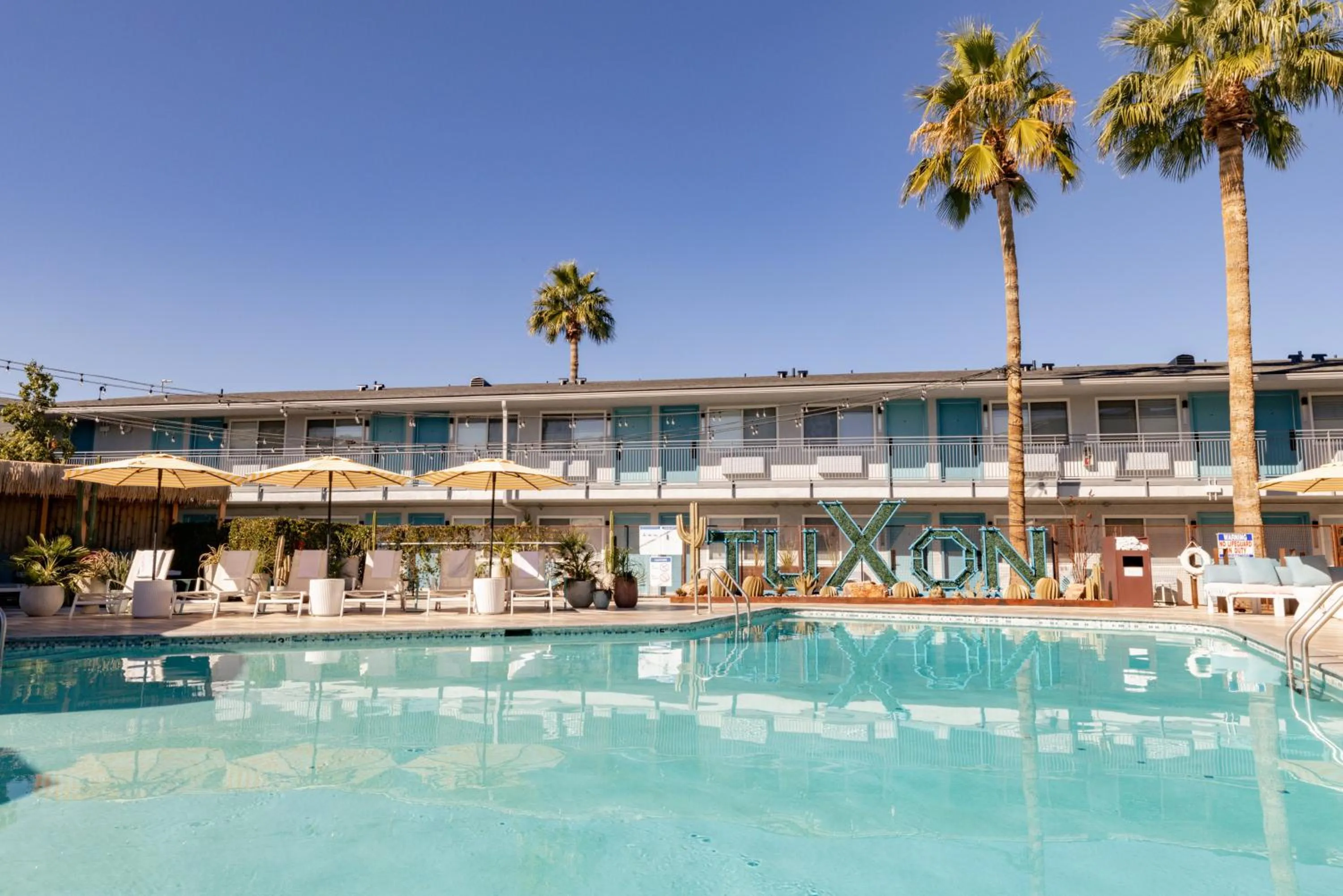 Swimming pool in voco The Tuxon by IHG