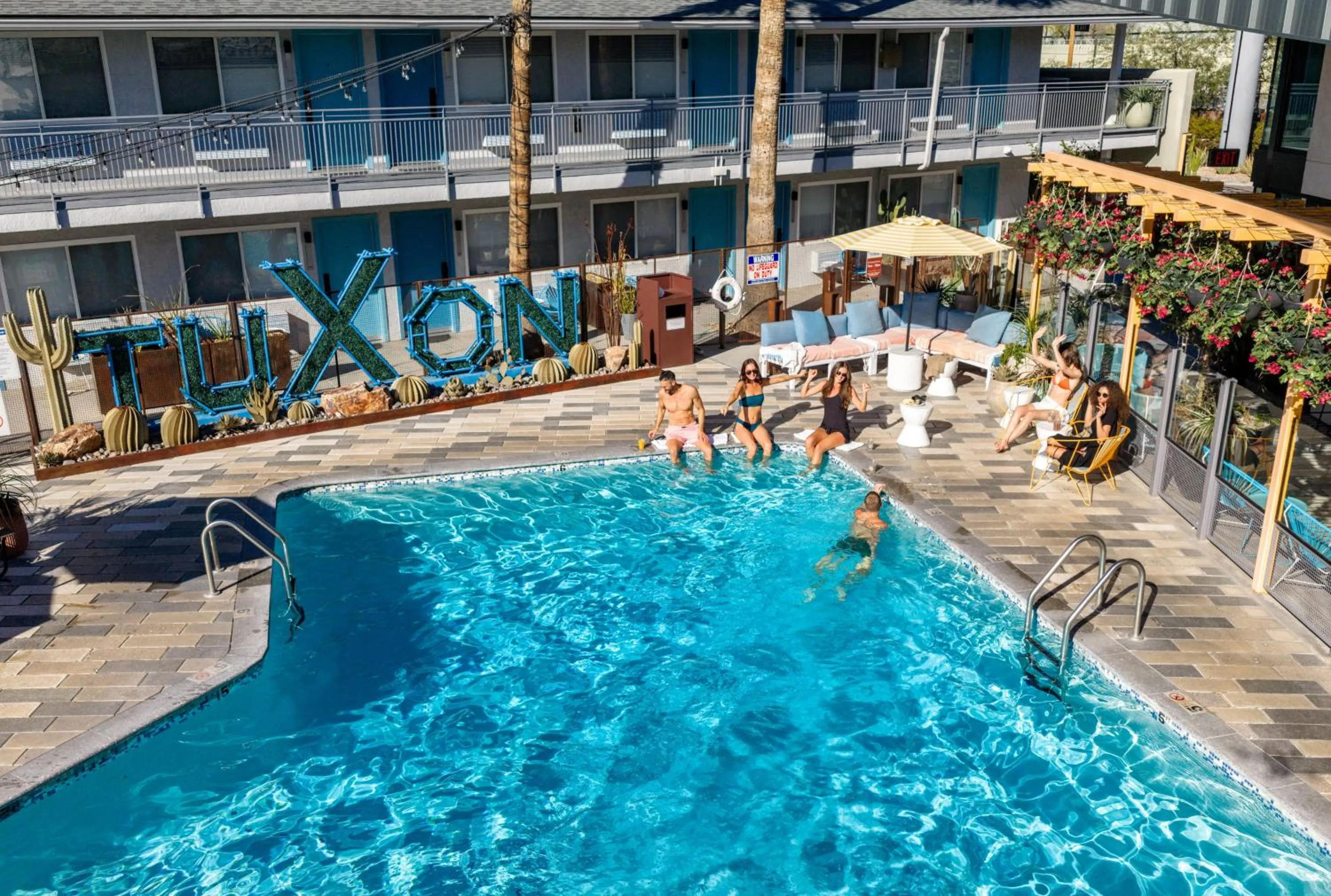 Swimming pool in voco The Tuxon by IHG