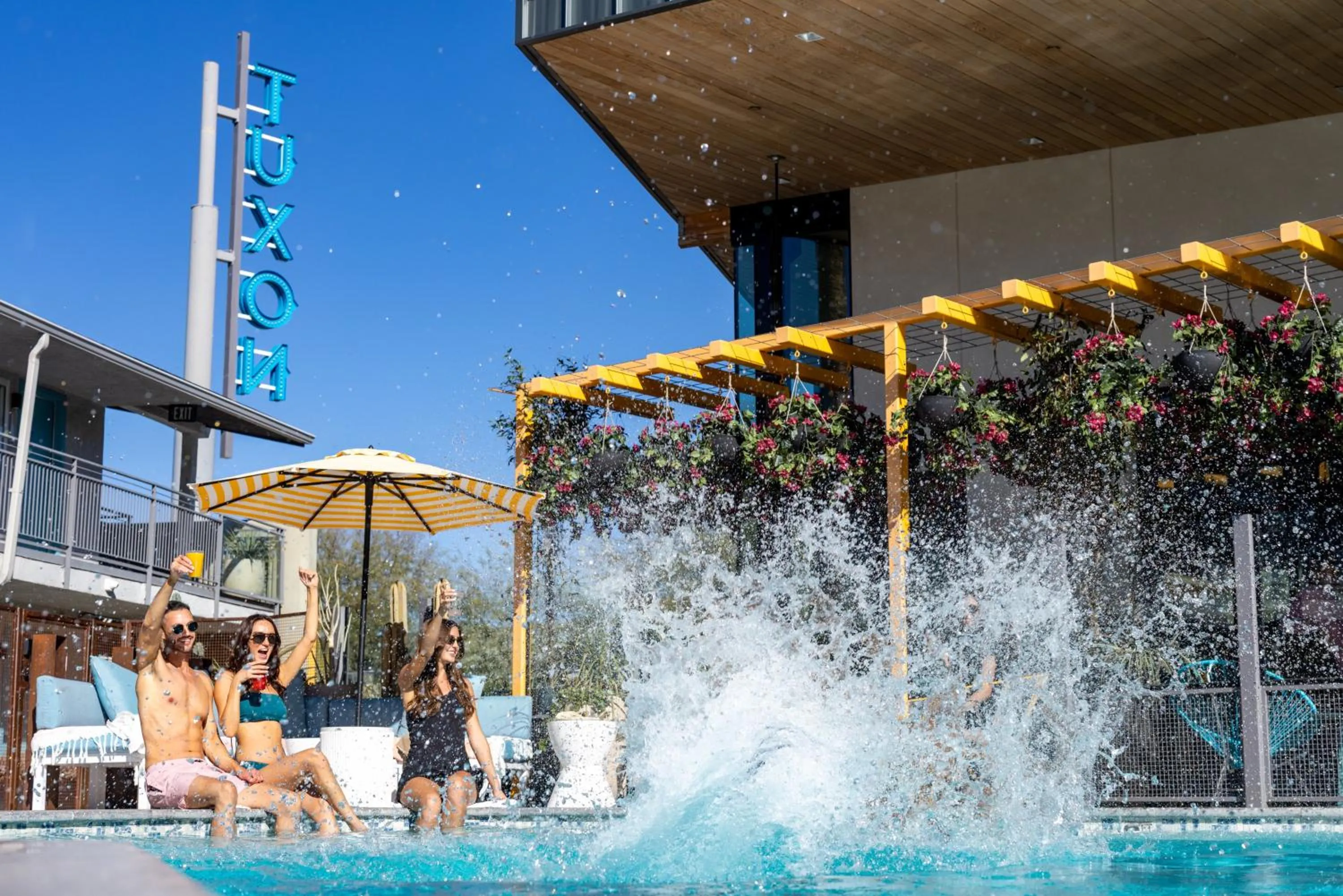 Swimming pool in voco The Tuxon by IHG