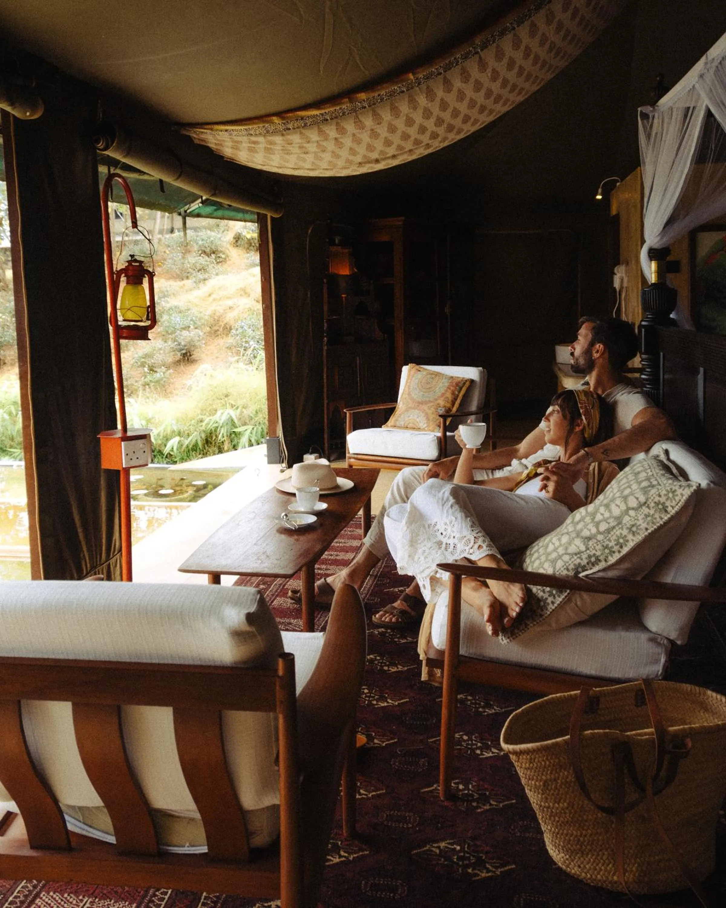 Balcony/Terrace in Madulkelle Tea and Eco Lodge