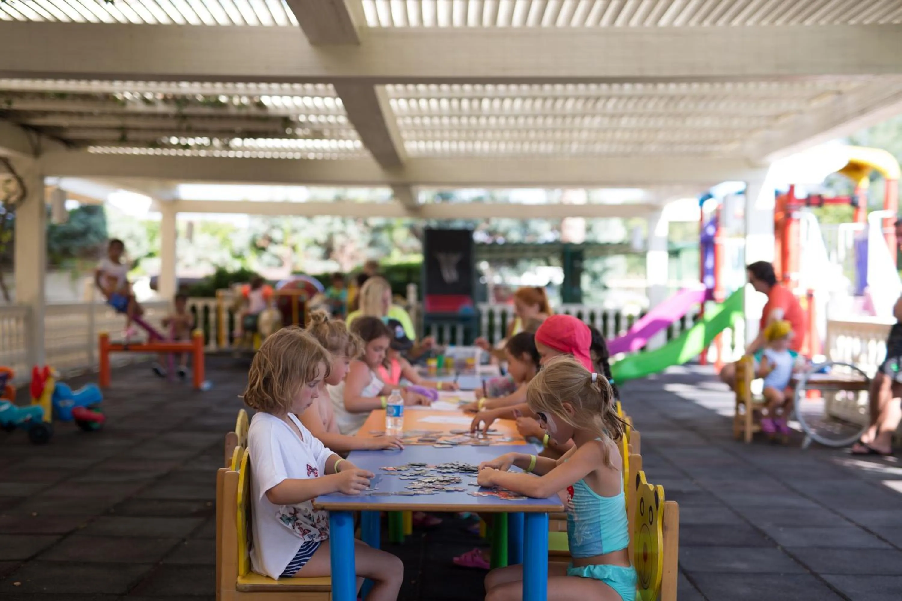 Kids's club in Royal Alhambra Palace