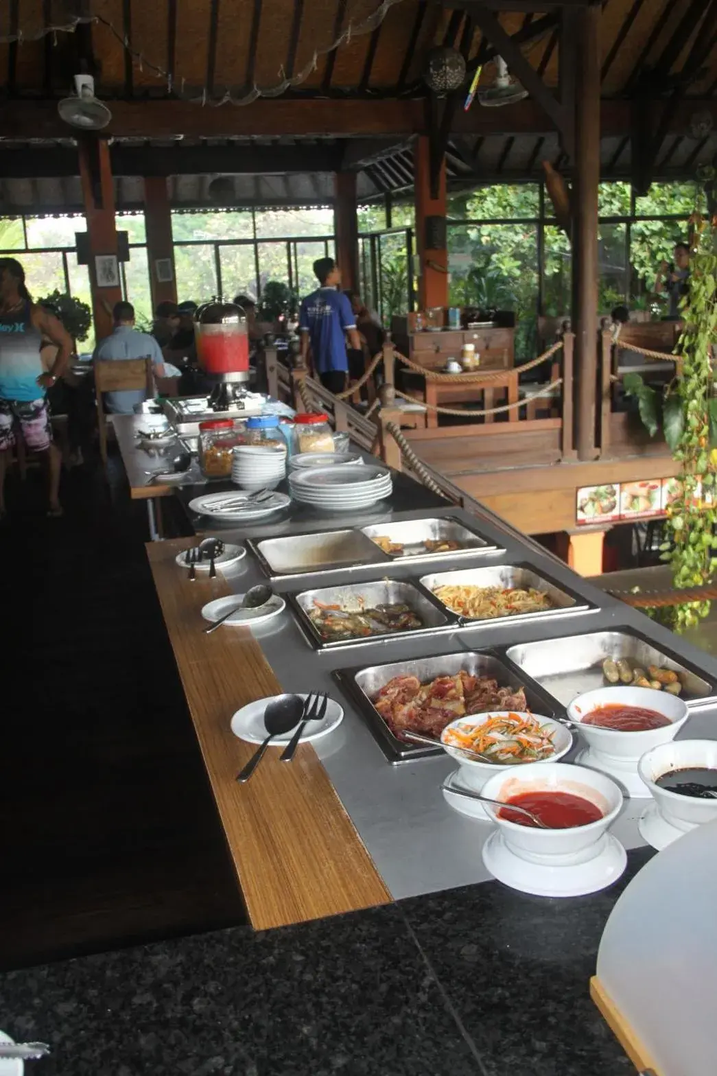 Breakfast in Satriya Cottages Breakfast in Satriya Cottages