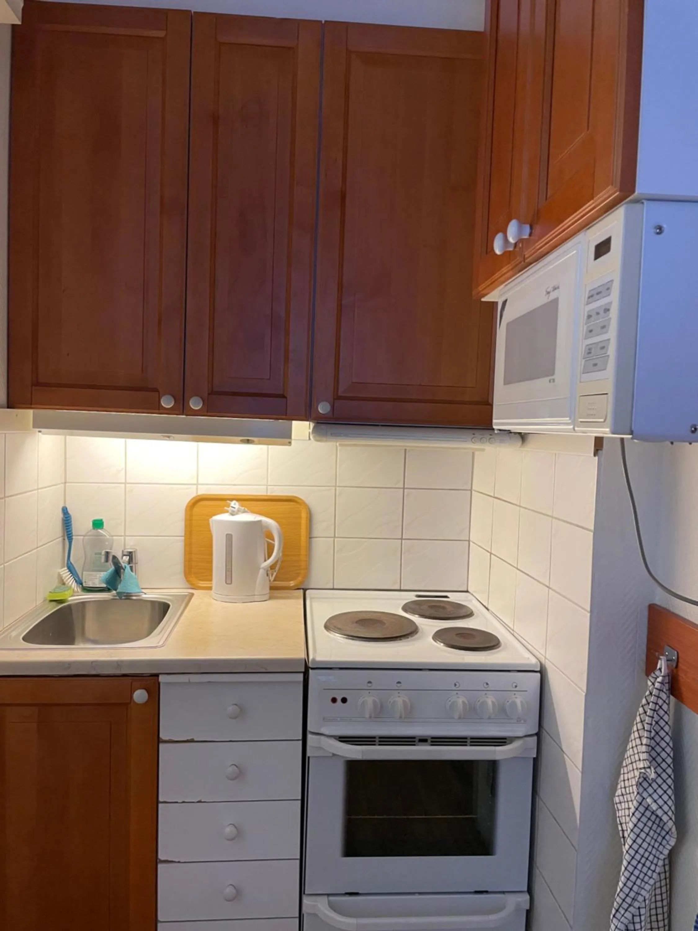 kitchen in Lilla Hotellet