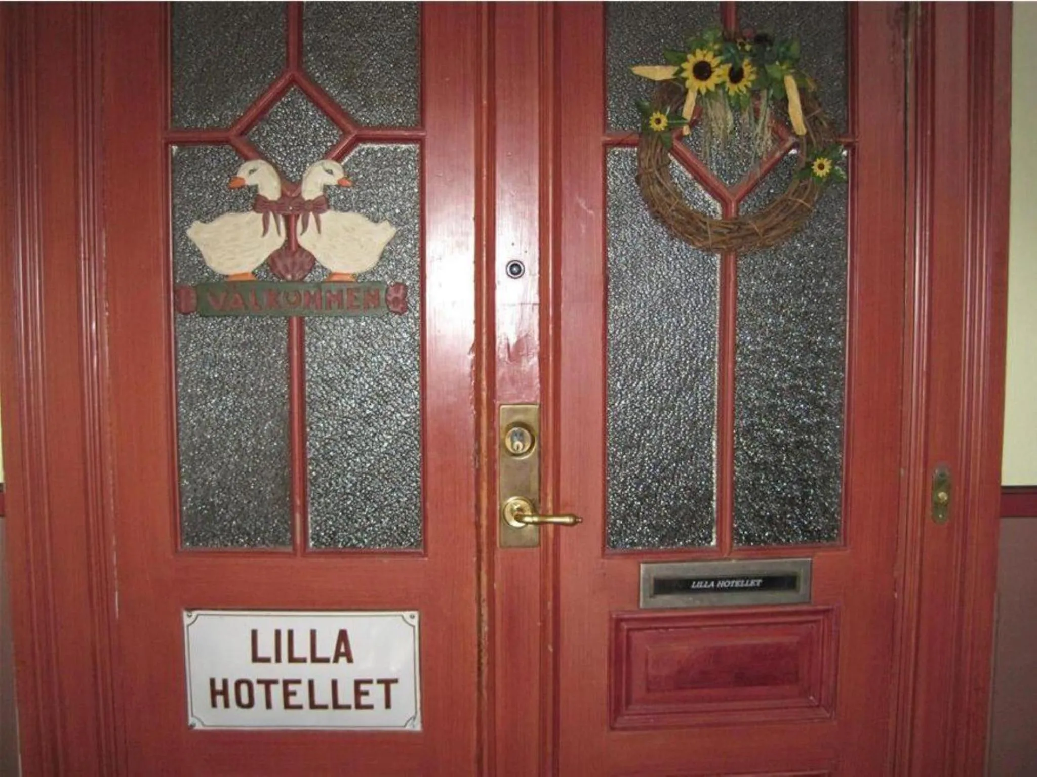 Facade/entrance in Lilla Hotellet